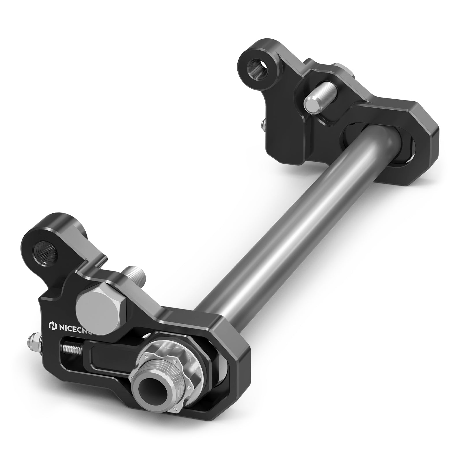 Hinterrad Achsblock Kettenspanner Einstell-Kit für Harley Road King Electra Glide Street Glide