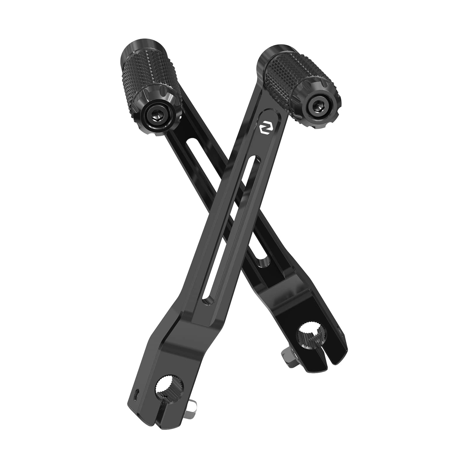 Paar Ferse Kappe Schalthebel Shifter Pegs Für Harley Street Glide FLHX Road King FLHR