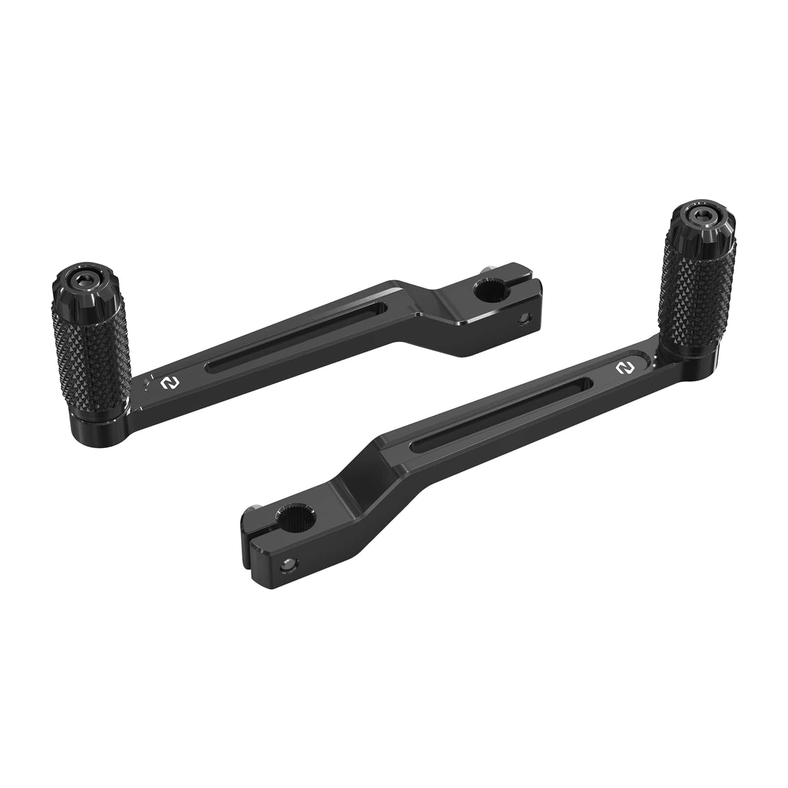 Paar Ferse Kappe Schalthebel Shifter Pegs Für Harley Street Glide FLHX Road King FLHR