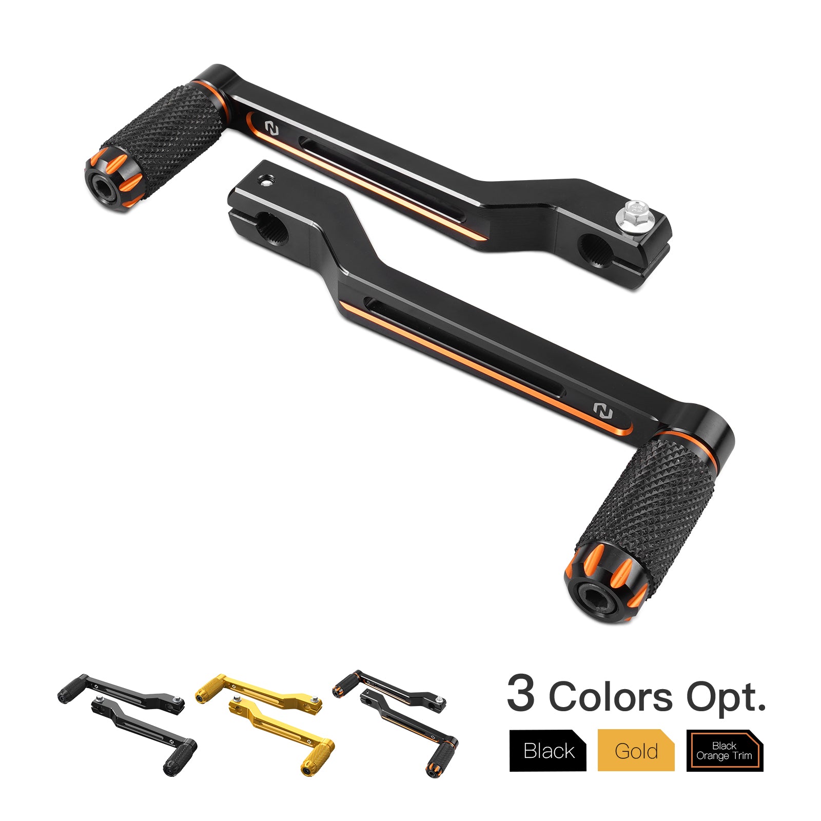 Paar Ferse Kappe Schalthebel Shifter Pegs Für Harley Street Glide FLHX Road King FLHR