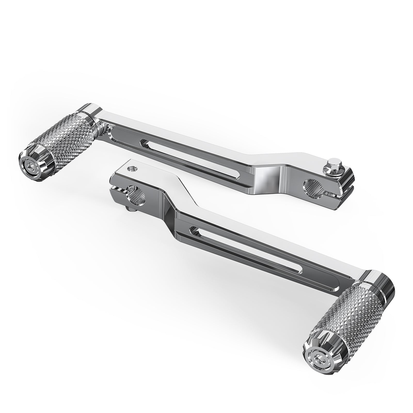 Paar Ferse Kappe Schalthebel Shifter Pegs Für Harley Street Glide FLHX Road King FLHR