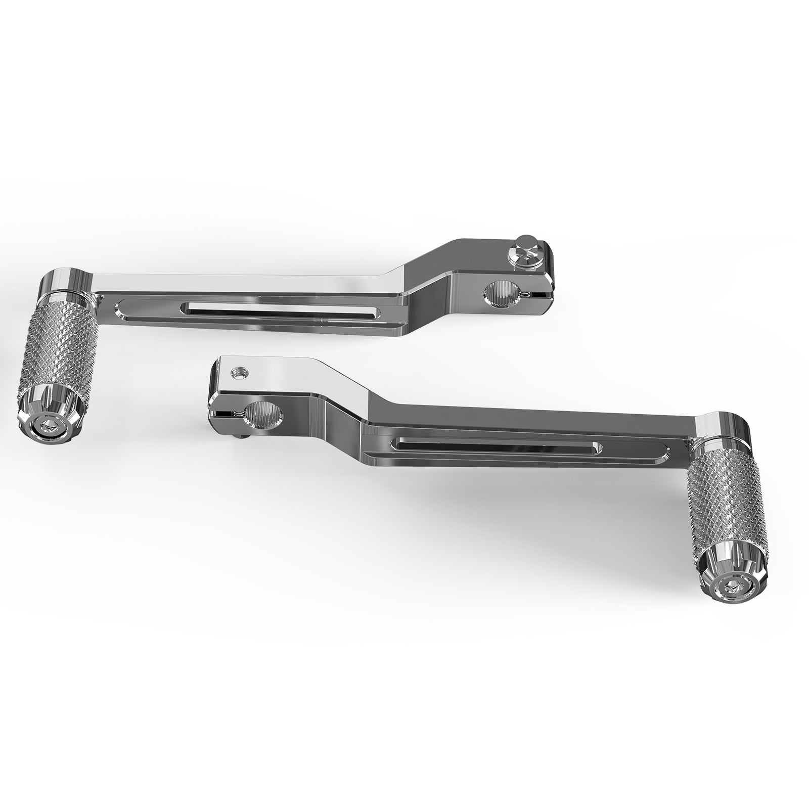 Paar Ferse Kappe Schalthebel Shifter Pegs Für Harley Street Glide FLHX Road King FLHR