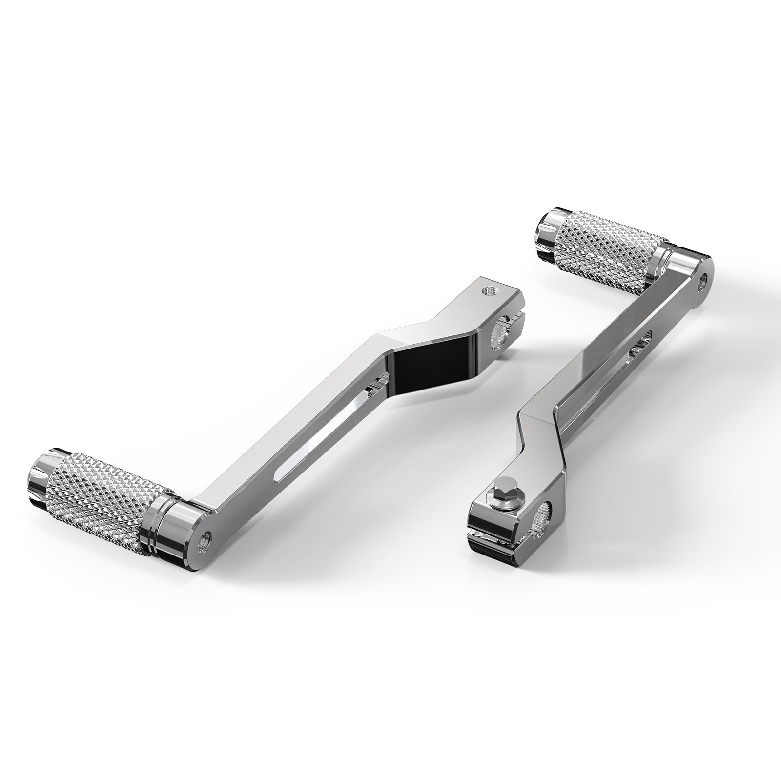 Paar Ferse Kappe Schalthebel Shifter Pegs Für Harley Street Glide FLHX Road King FLHR