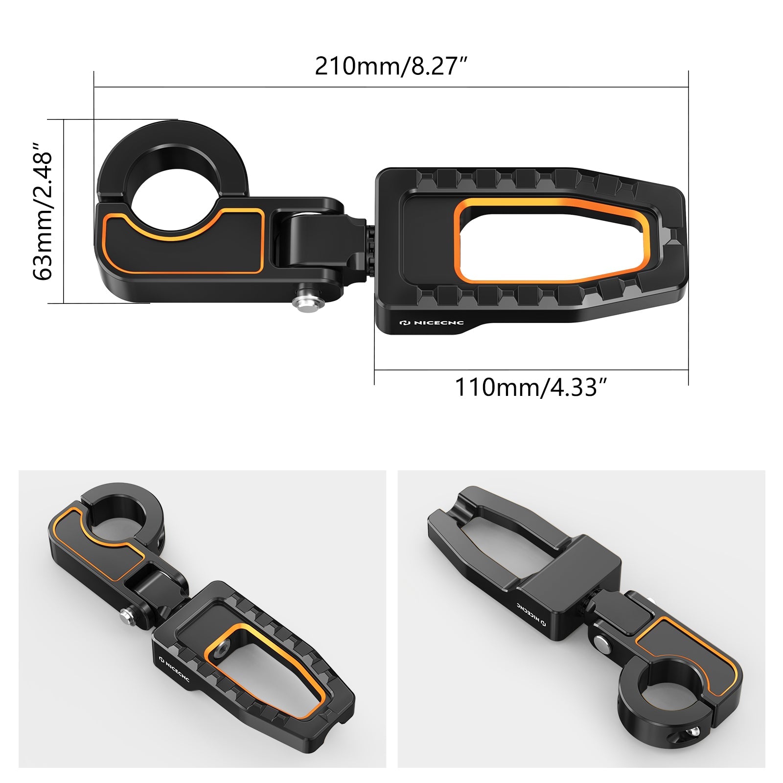 Faltbare Einstellbare Motor Schutz Stoßstange Fuß Peg Kit Für Harley Street Glide Road King