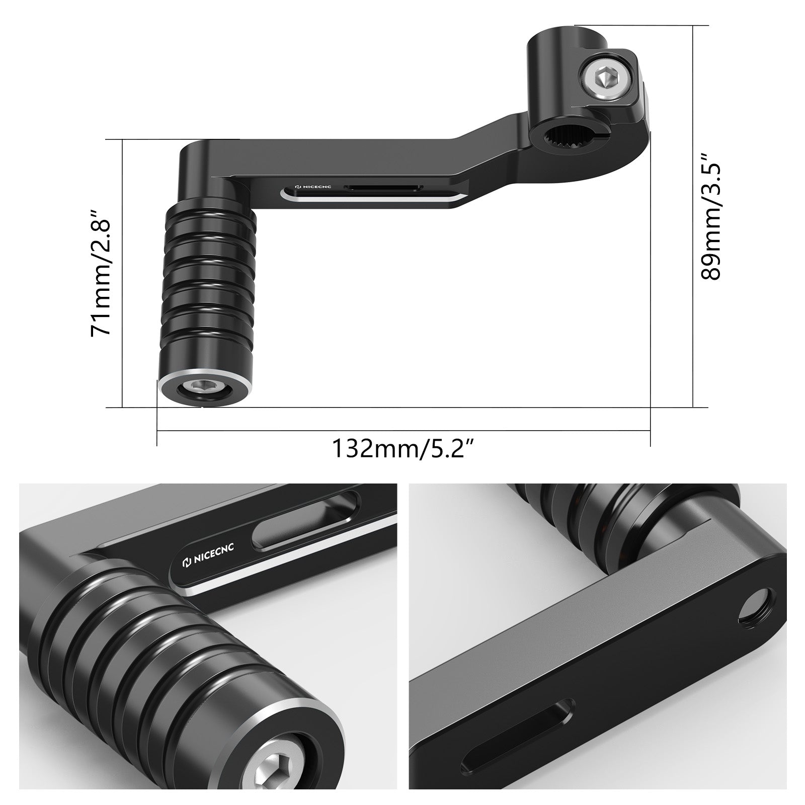 Schalthebel für Harley Sportster 883 1200 Forty Eight Roadster