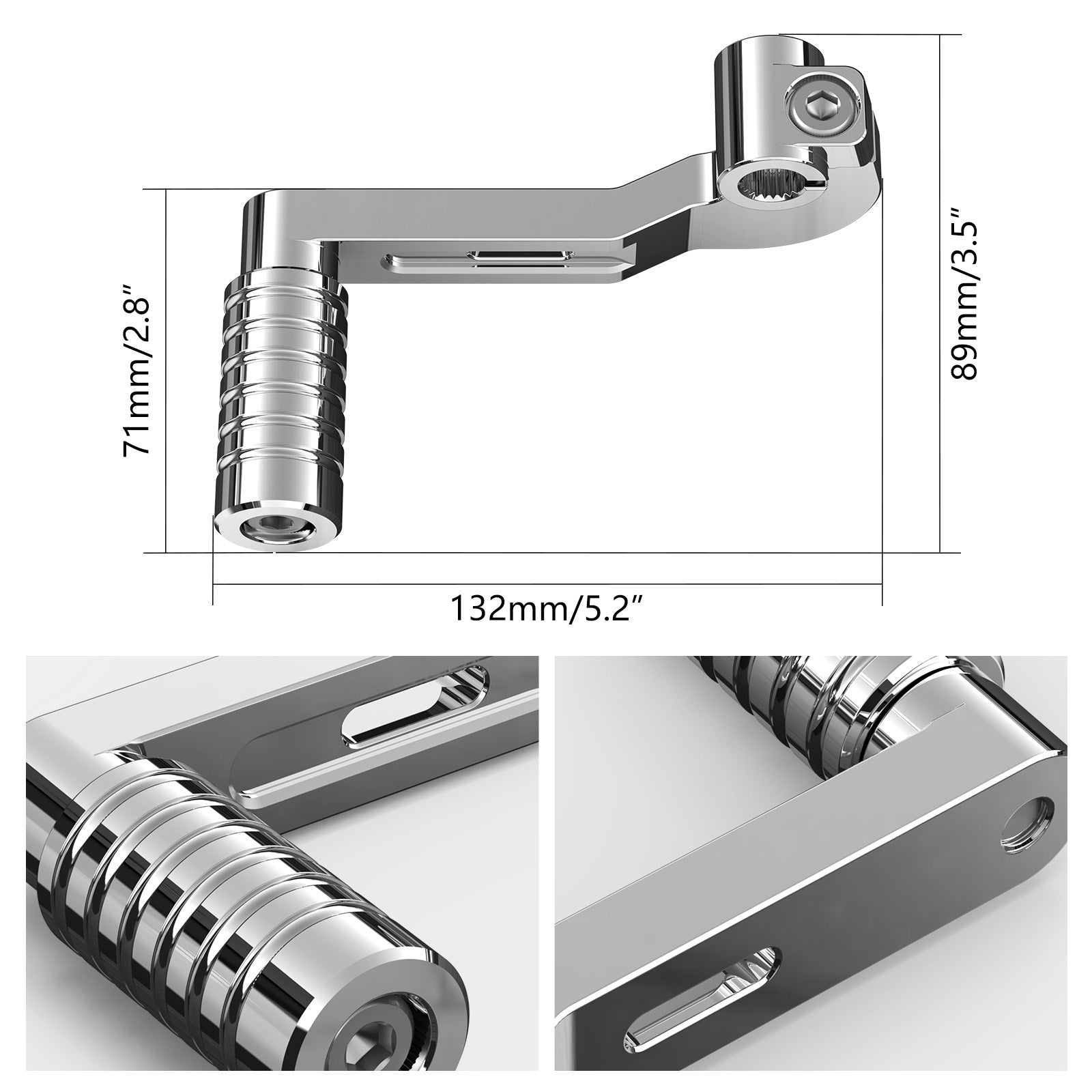 Schalthebel für Harley Sportster 883 1200 Forty Eight Roadster