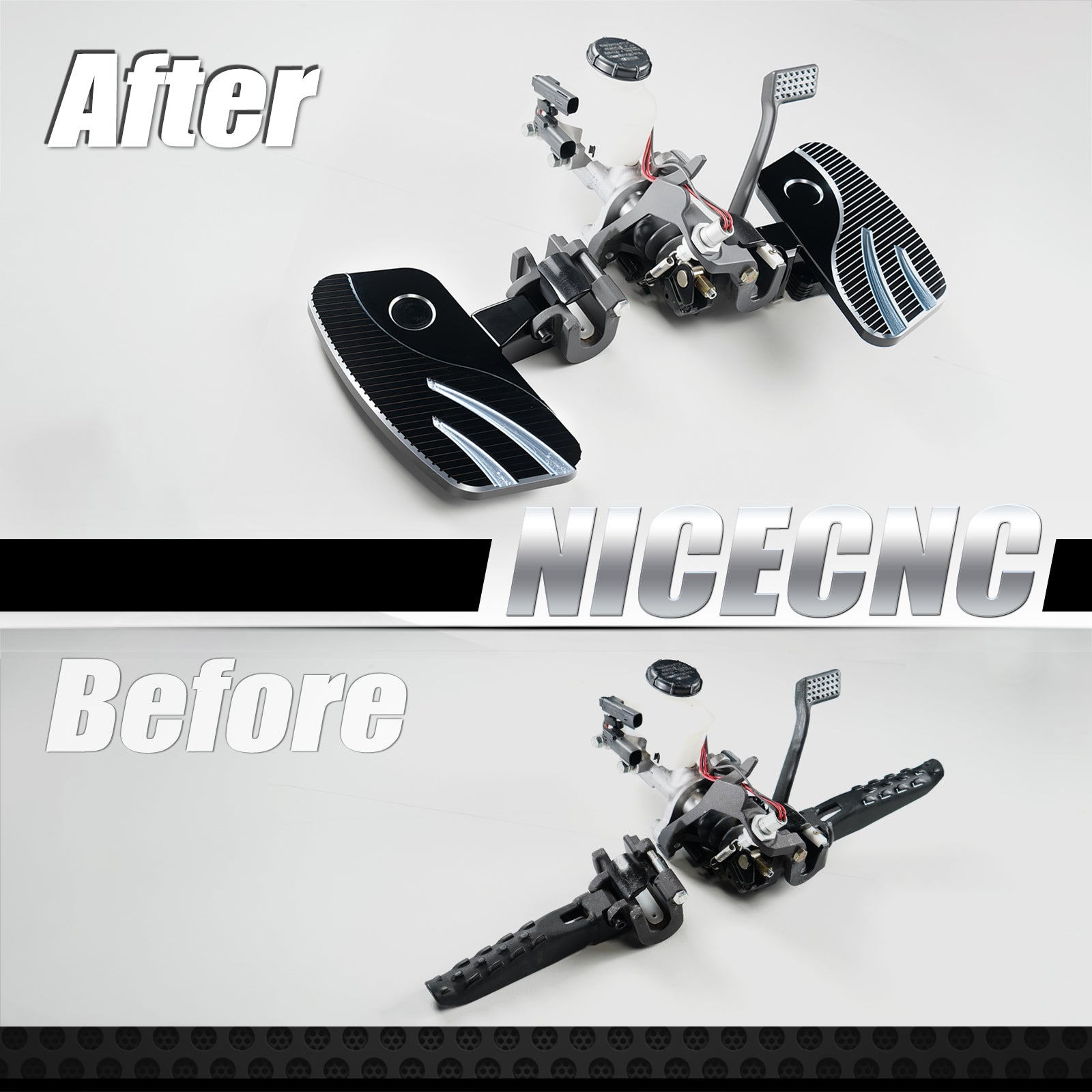 Rider Insert Trittbrett Trittbretter Fußrastenraste Für Can-Am Ryker 600 900 Ace / Rally Edition