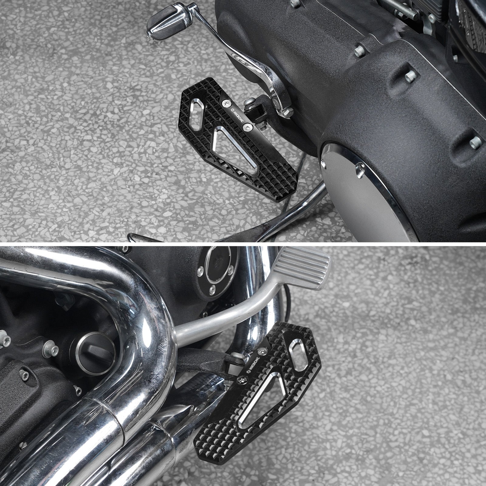 Fahrer Fußrasten Für Harley Dyna Low Rider Street Bob Super Glide Große V-twin Modelle