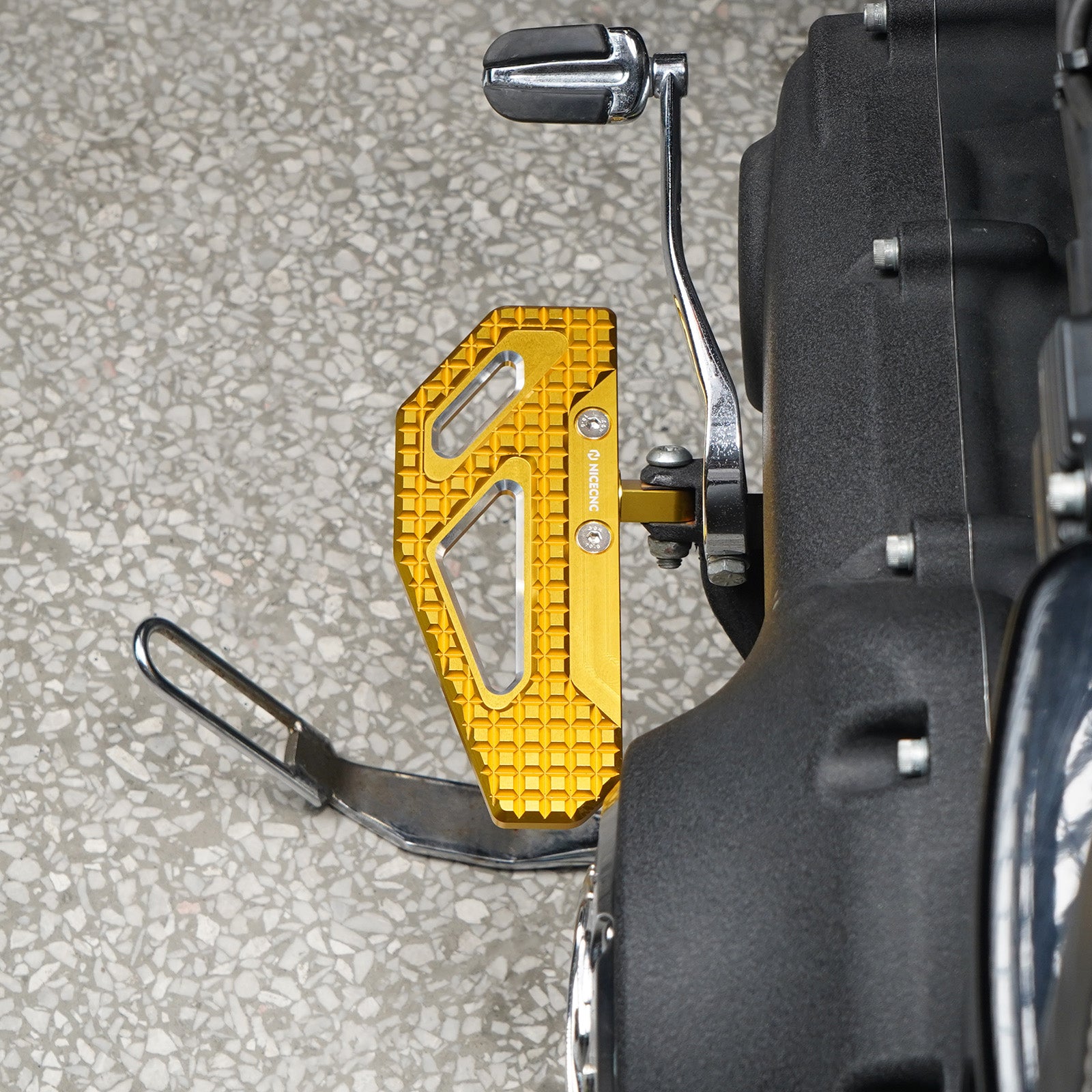 Fahrer Fußrasten Für Harley Dyna Low Rider Street Bob Super Glide Große V-twin Modelle