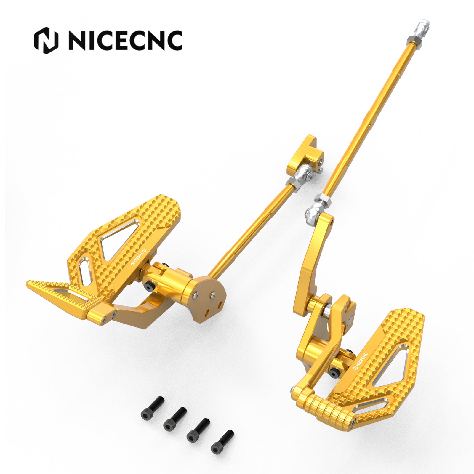 Vorverlegte Fußrastenanlage für Harley Dyna Low Rider Street Bob Fat Bob