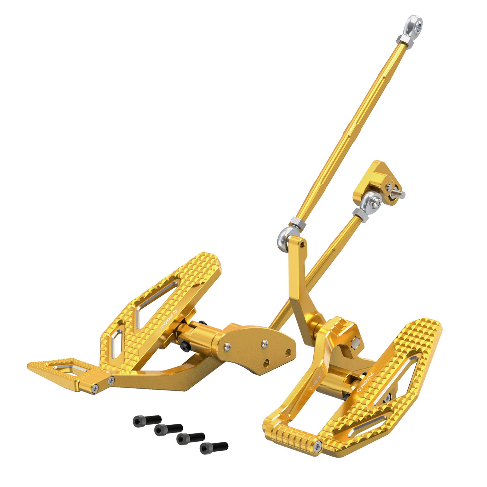 Vorverlegte Fußrastenanlage für Harley Dyna Low Rider Street Bob Fat Bob