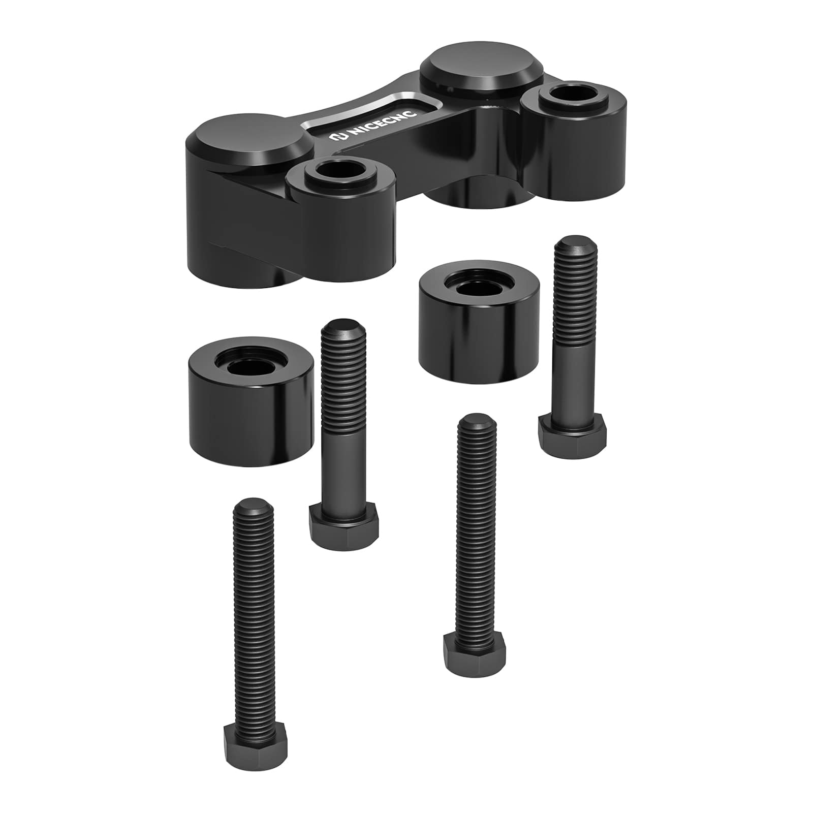 2.5“ Lenker Riser Pull Back Platte für Low Rider Softail Street Bob