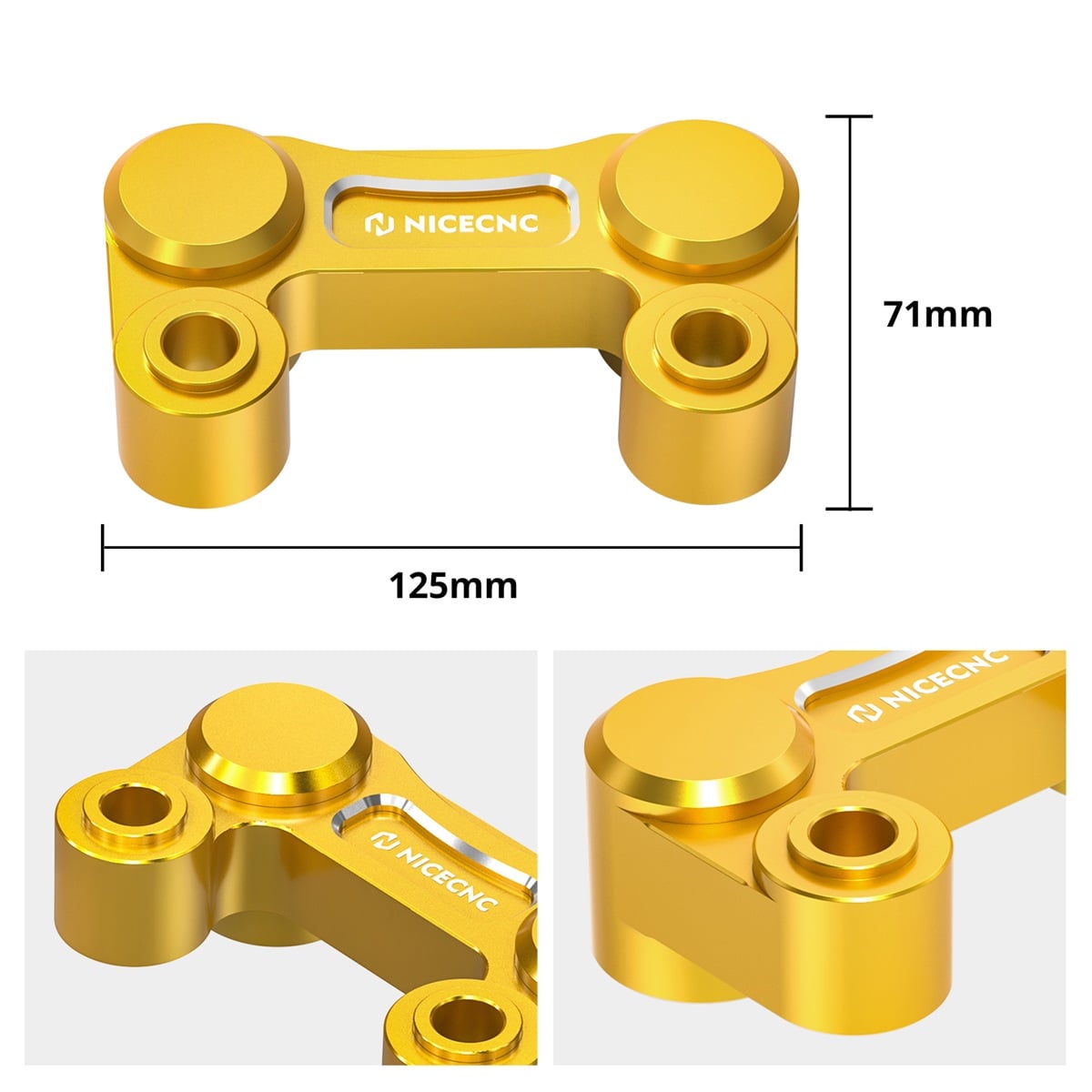 2.5“ Lenker Riser Pull Back Platte für Low Rider Softail Street Bob
