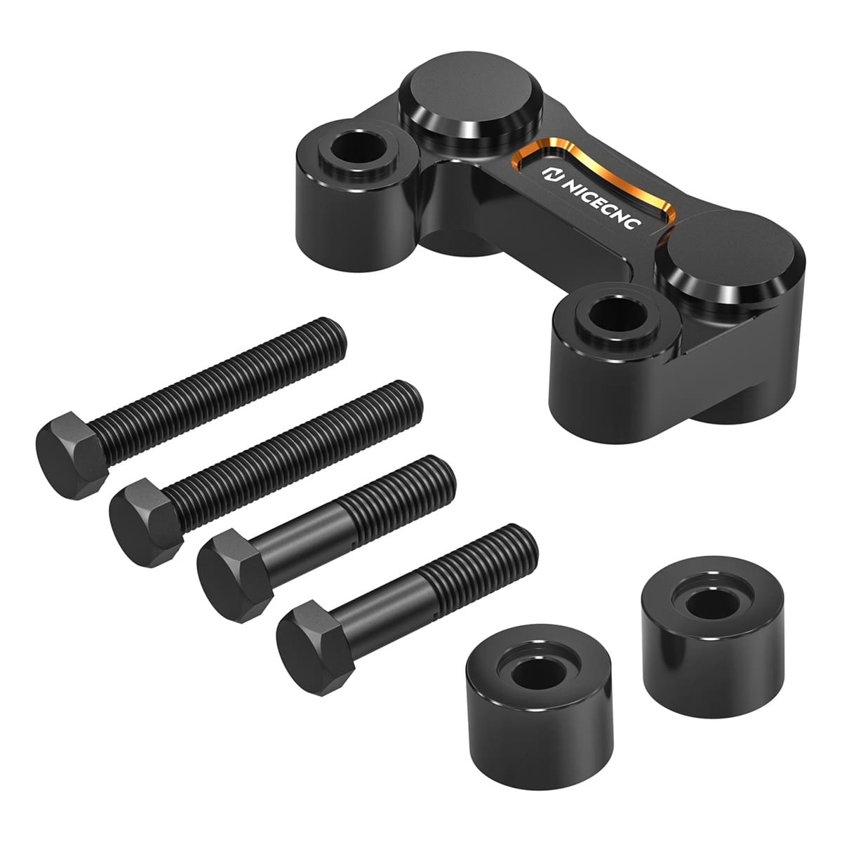 2.5“ Lenker Riser Pull Back Platte für Low Rider Softail Street Bob