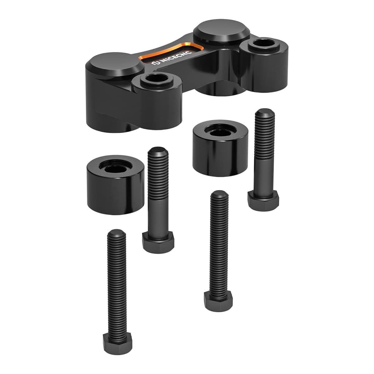 2.5“ Lenker Riser Pull Back Platte für Low Rider Softail Street Bob