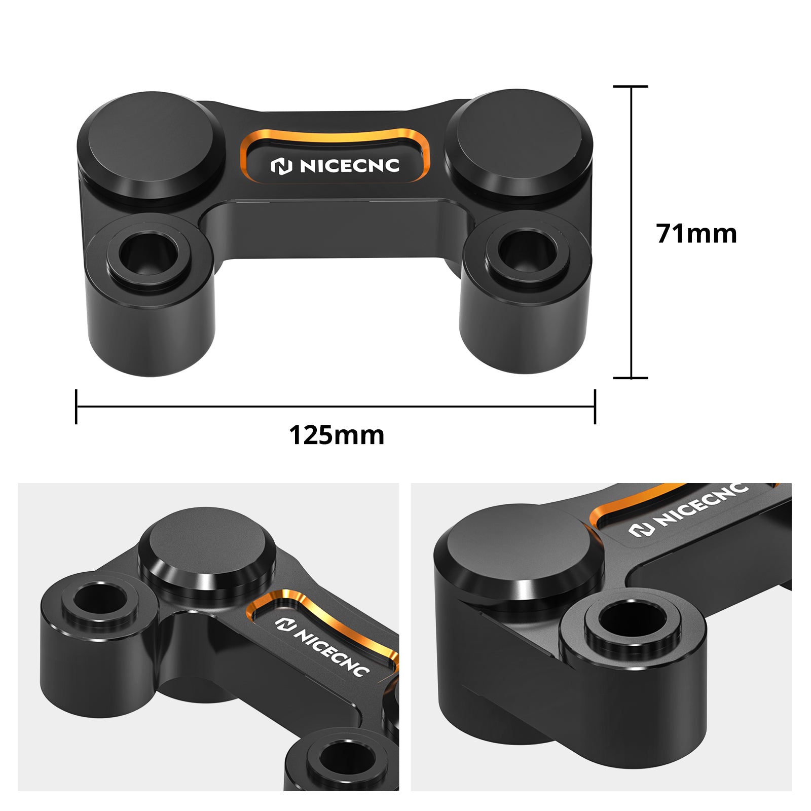 Lenker Riser Pull Zurück Platte Umzug Halterung Für Harley Road Glide Road King Softail Low Rider