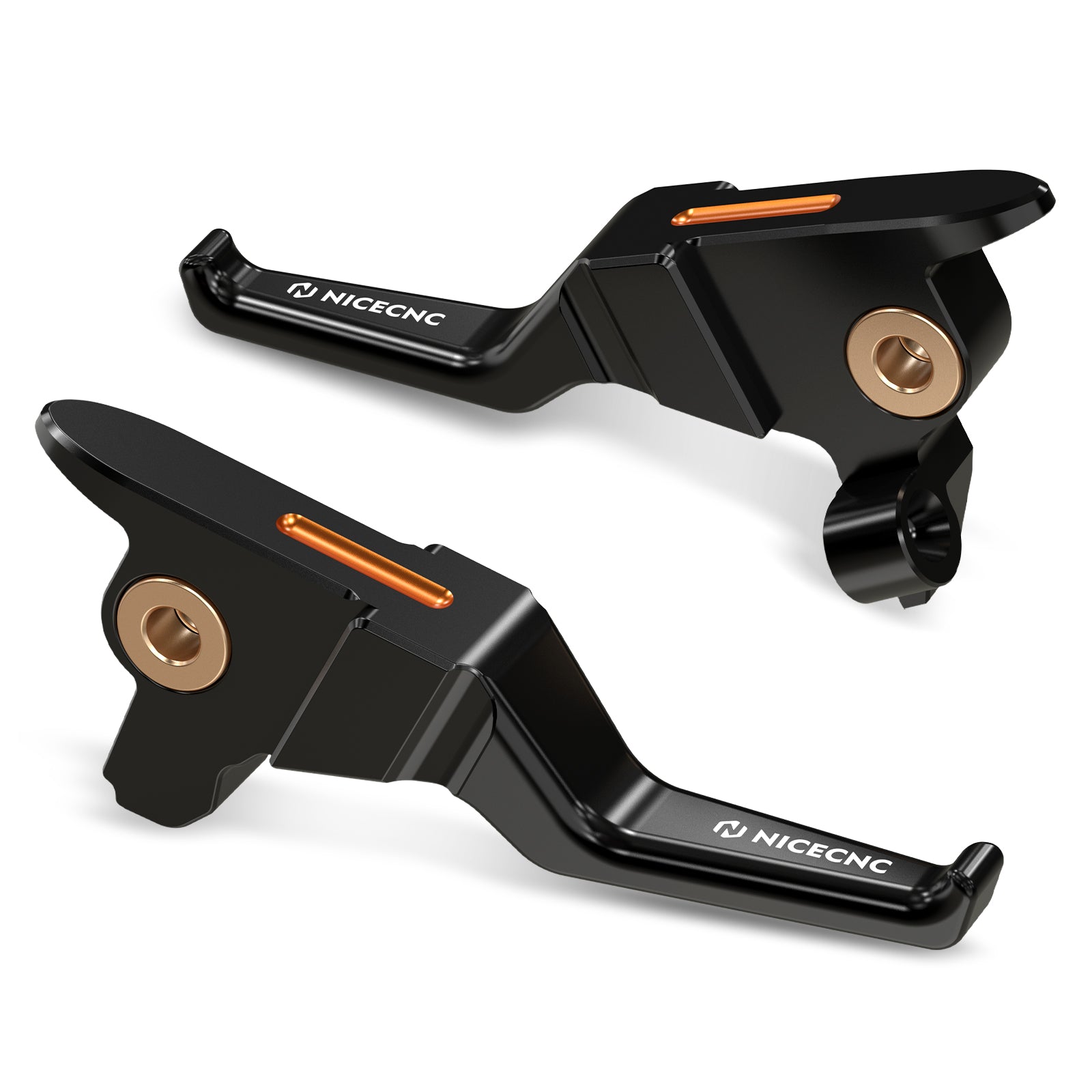Paar Shorty Brems und Kupplungshebel für Harley Road King Street Glide