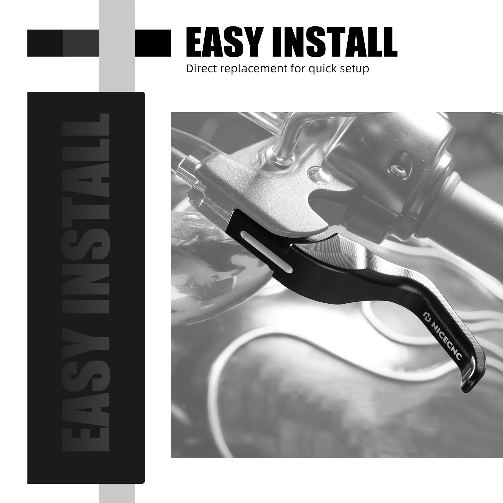 2-Finger Kurze Bremse Kupplung Handhebel Für Harley Sportster 1200 883 48 XL