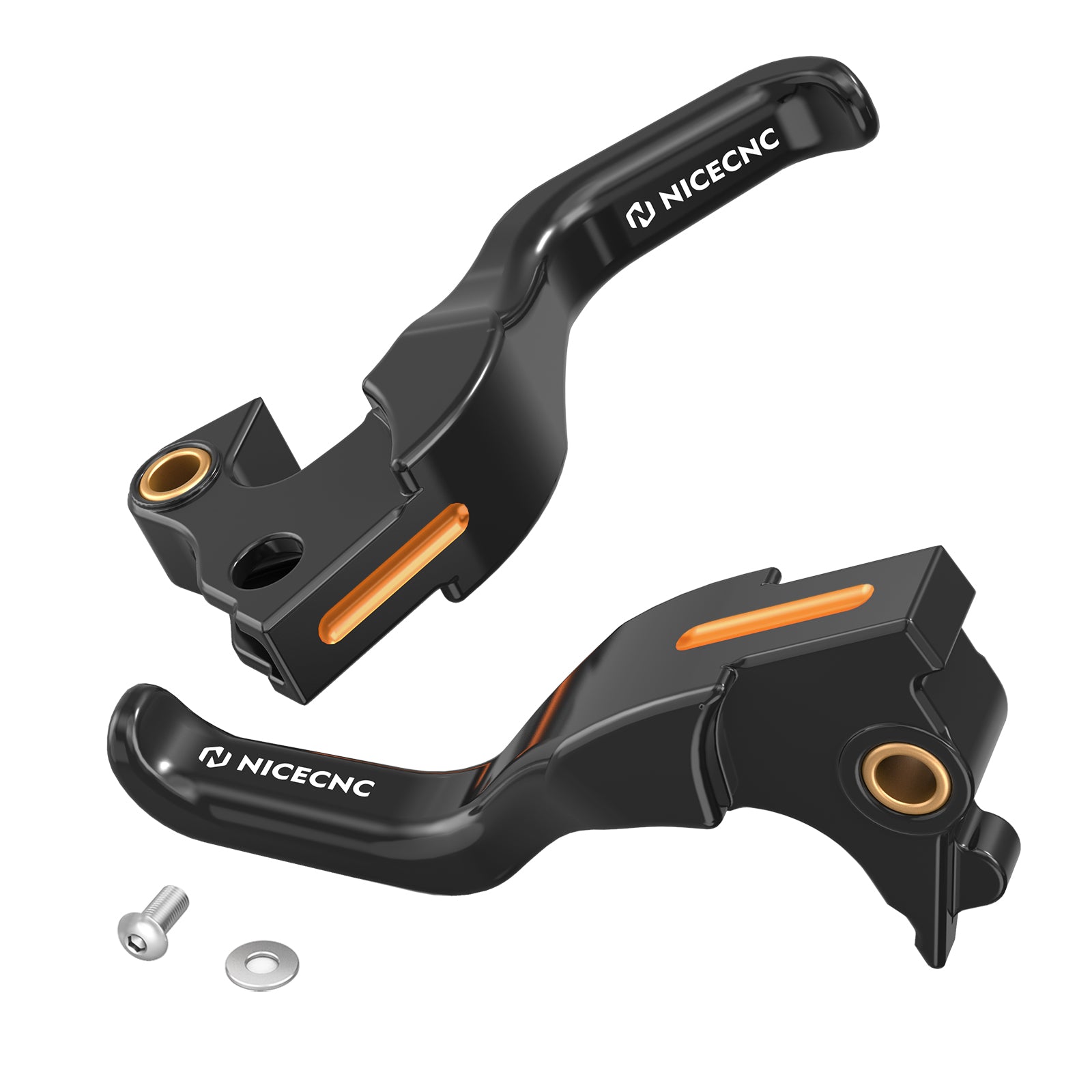 2-Finger Kurze Bremse Kupplung Handhebel Für Harley Sportster 1200 883 48 XL