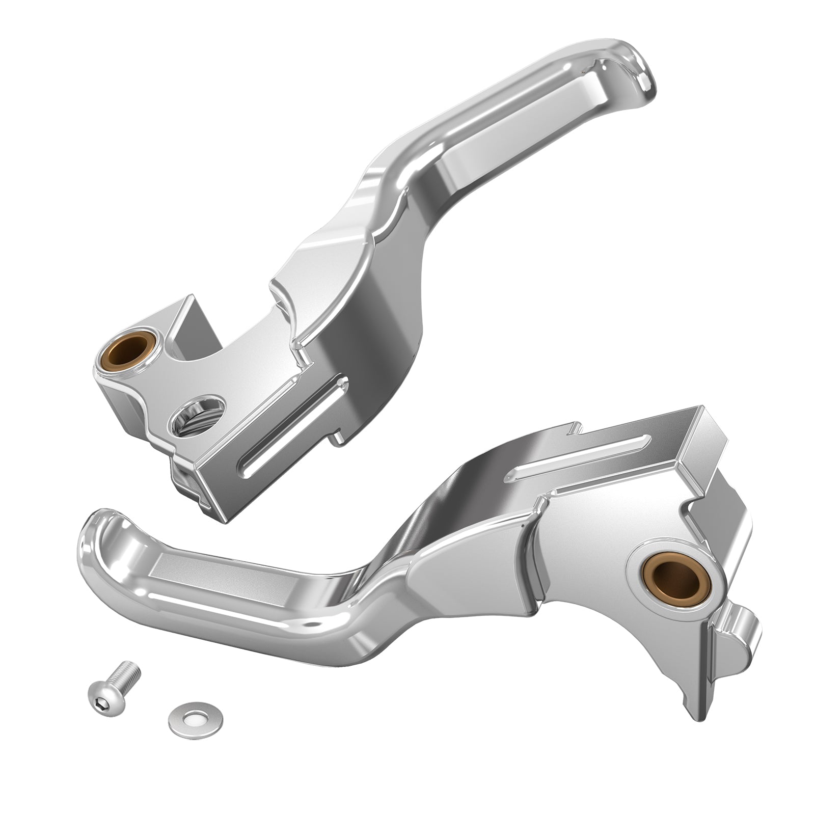2-Finger Kurze Bremse Kupplung Handhebel Für Harley Sportster 1200 883 Vierzig Acht