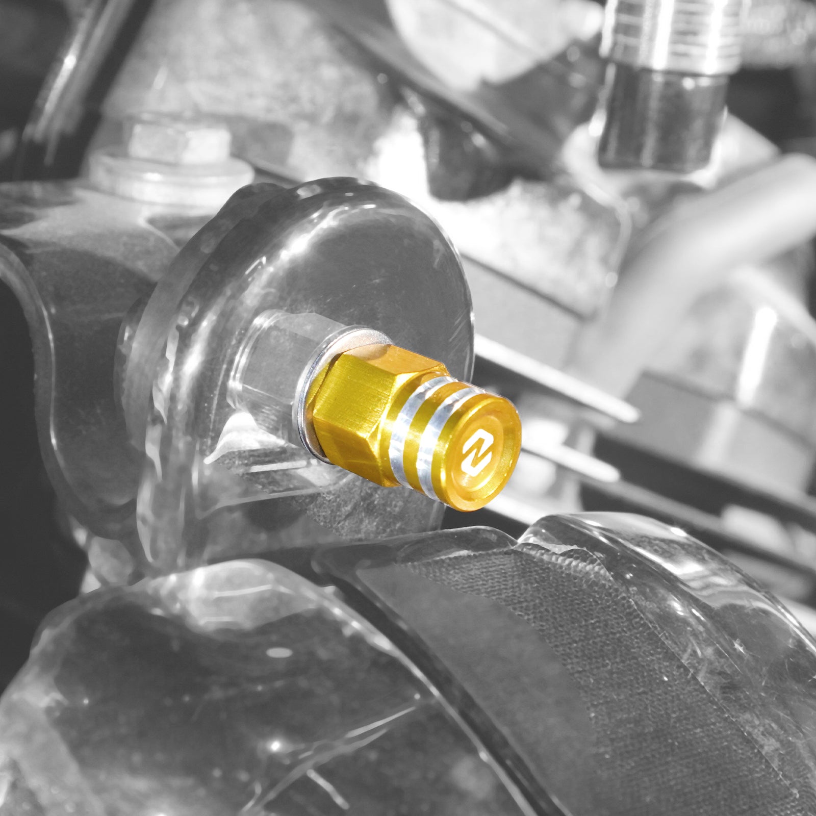 Horn Abdeckung Mutter Verriegelung für Harley Road King Street Glide