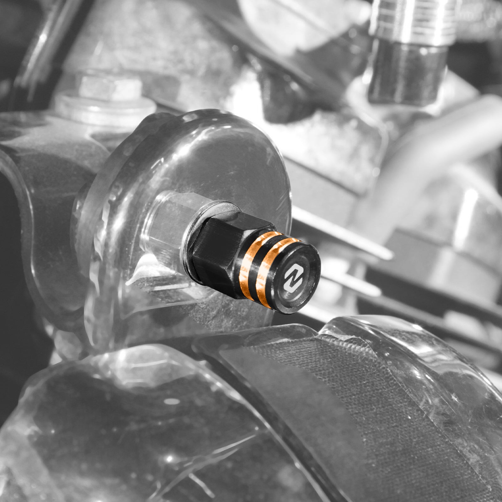 Horn Abdeckung Mutter Verriegelung für Harley Road King Street Glide