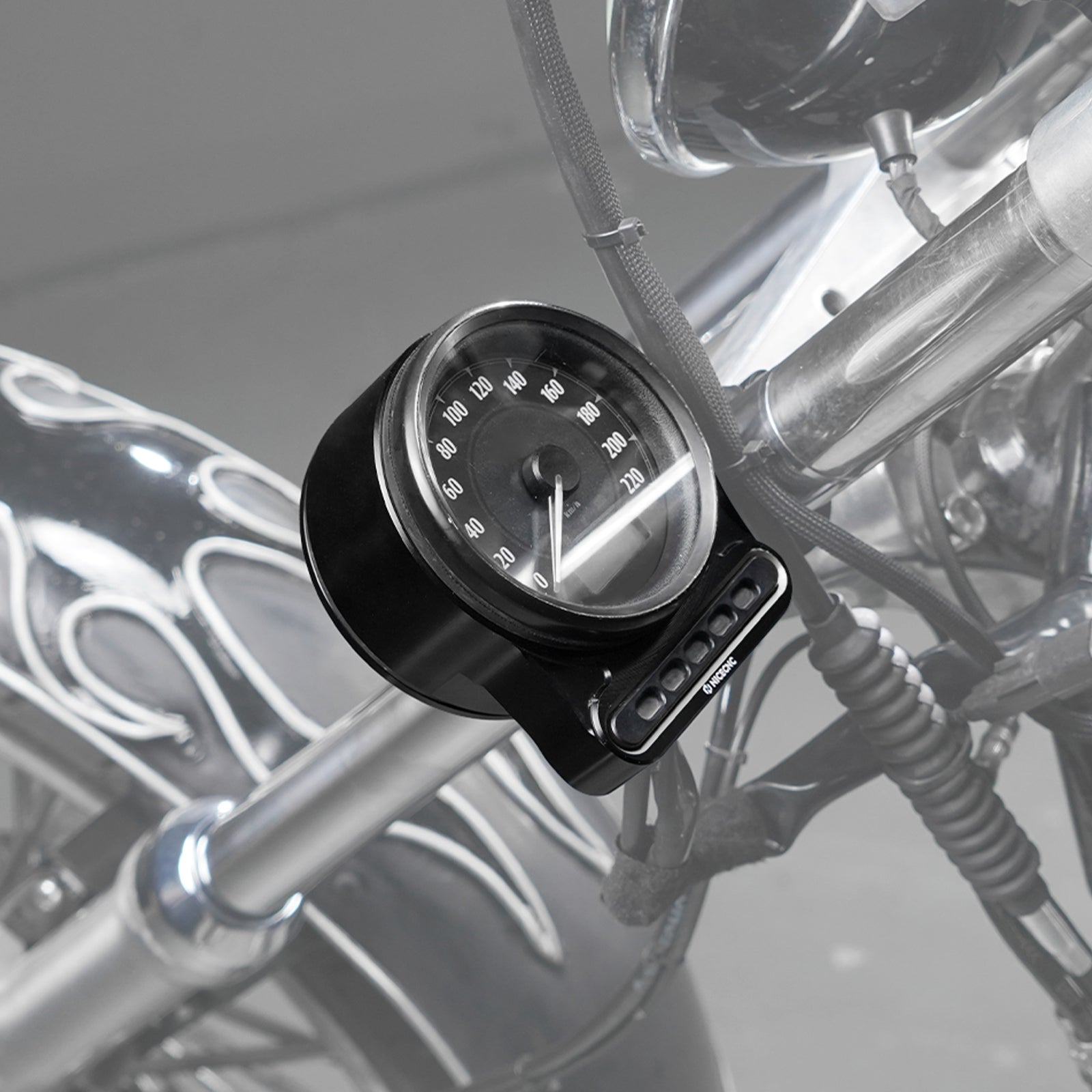 Tachometer & Kontrollleuchten Umzug Halterung Kit Für Harley Sportster 1200 883 XL