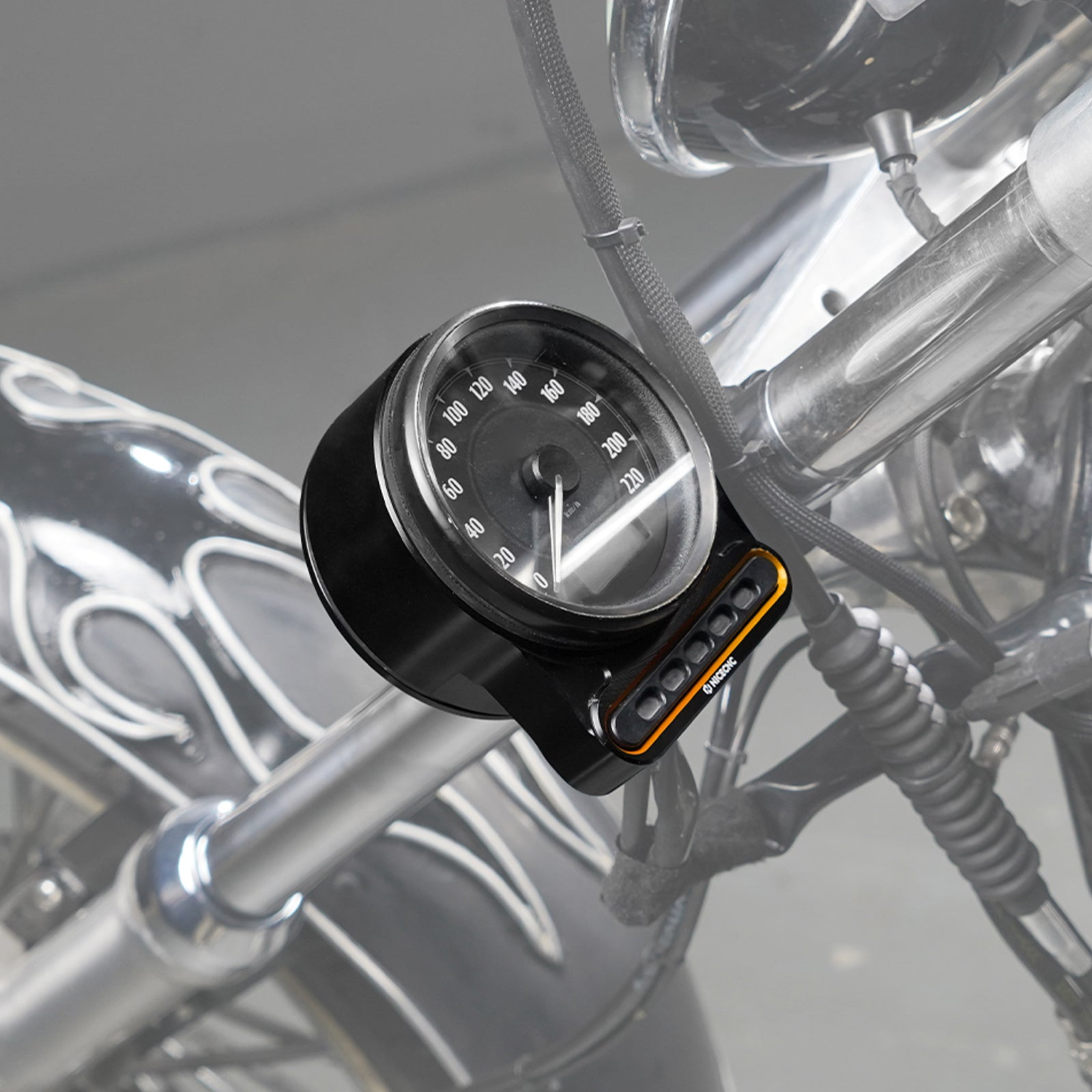 Tachometer & Kontrollleuchten Umzug Halterung Kit Für Harley Sportster 1200 883 XL