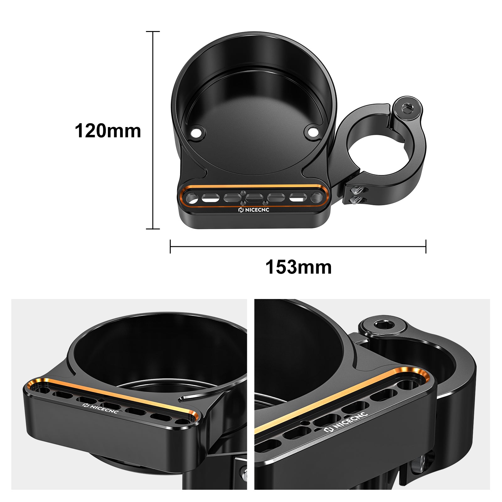 Tachometer & Kontrollleuchten Umzug Halterung Kit Für Harley Sportster 1200 883 XL