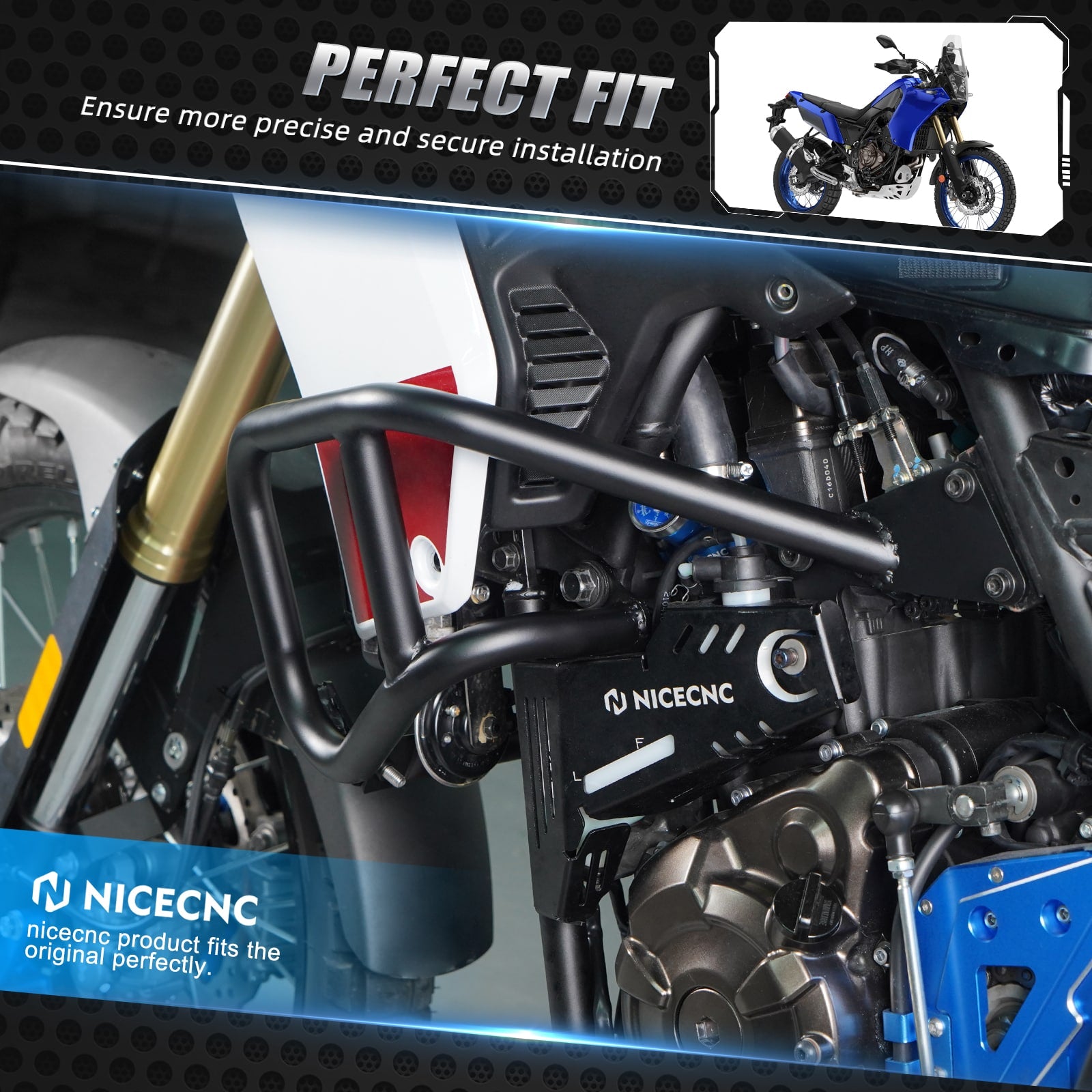 Motorschutzbügel für Yamaha Tenere 700 XTZ700 2019–2024 Rally Edition 2020–2024
