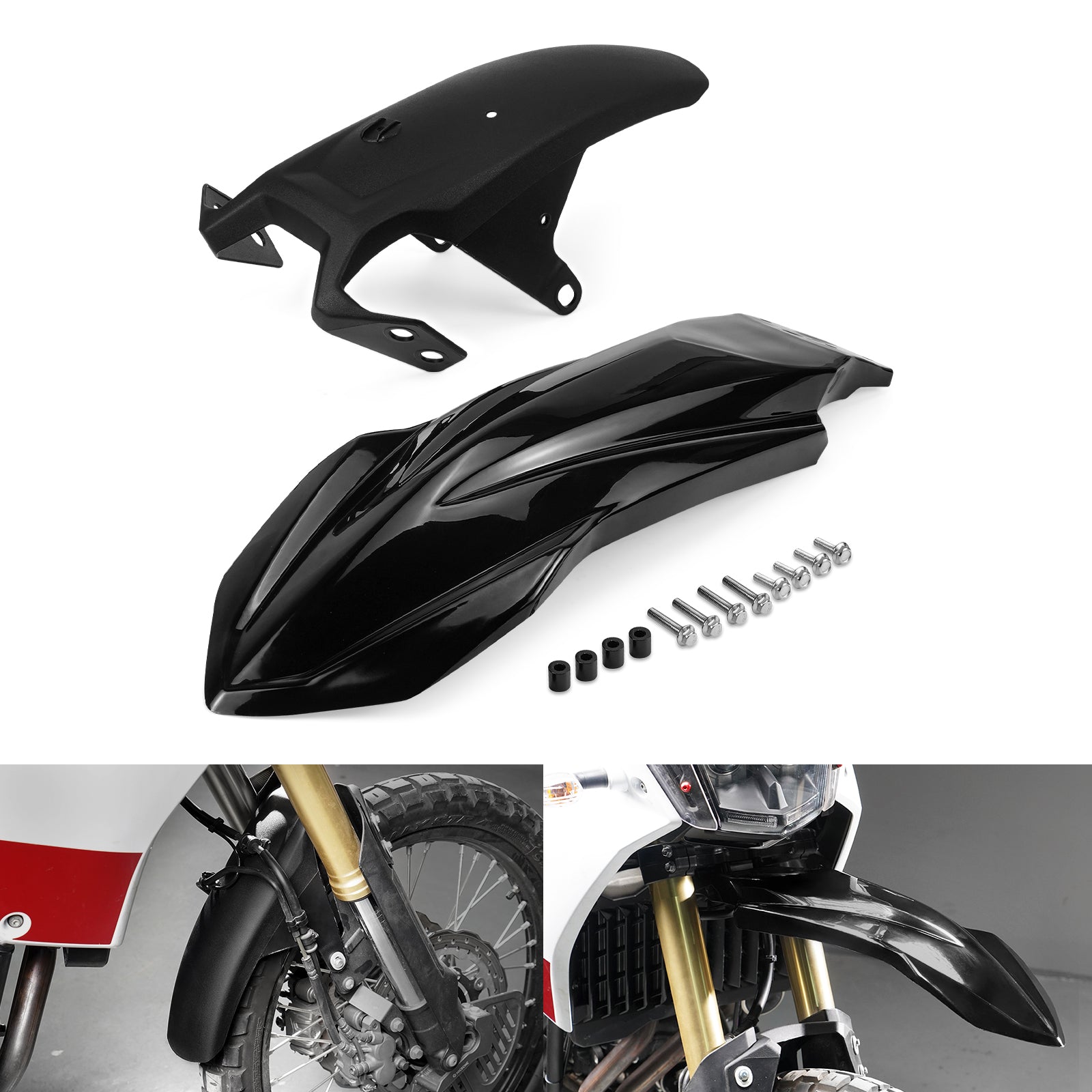 Hoher Kotflügelsatz für Yamaha Tenere 700 / XTZ700 2019-2025