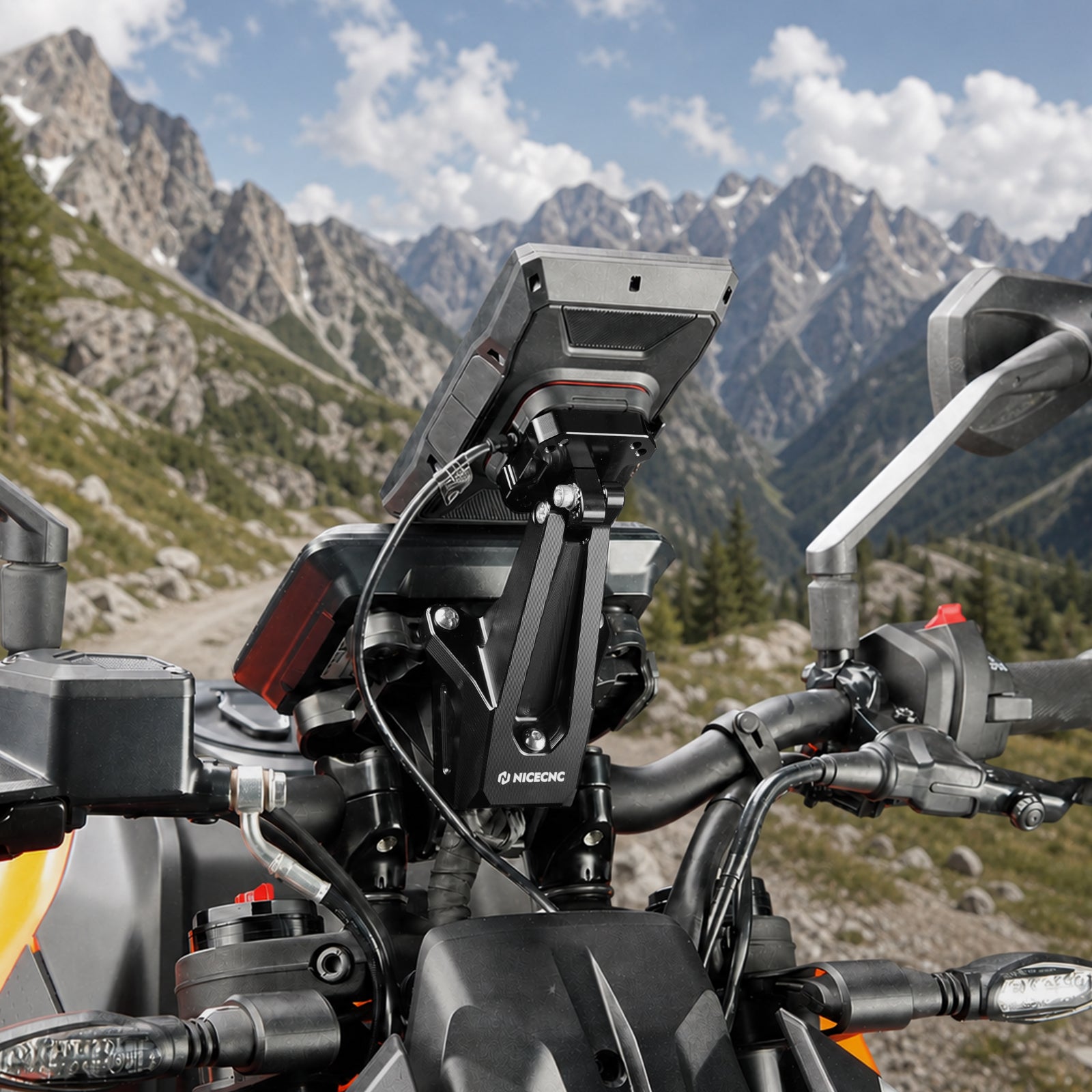 AMPS držák navigace a telefonu pro KTM 125/250/390 DUKE 2024-2026