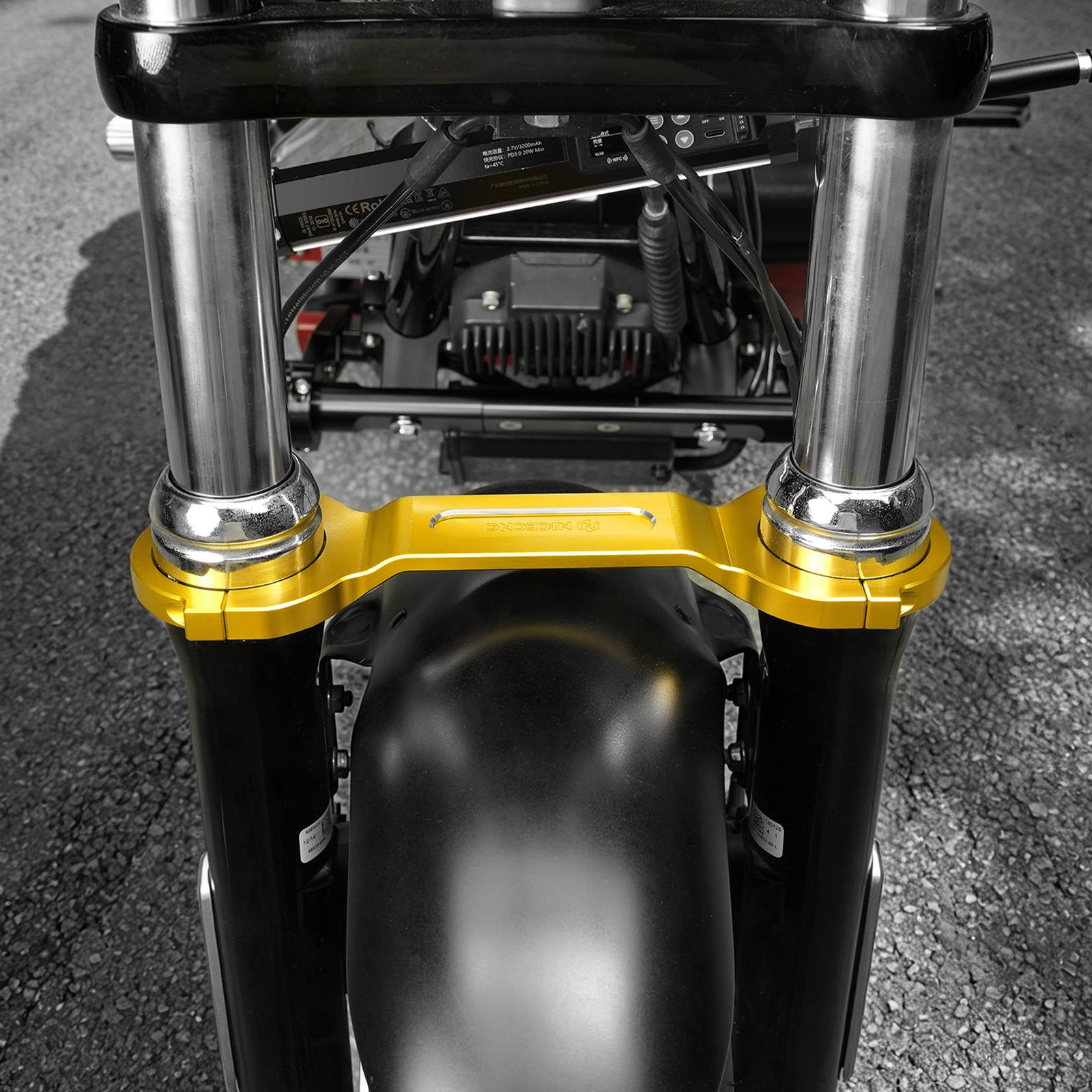 Gaffelstabilisator til Harley Dyna Street Bob Low Rider Fat Bob Super Glide
