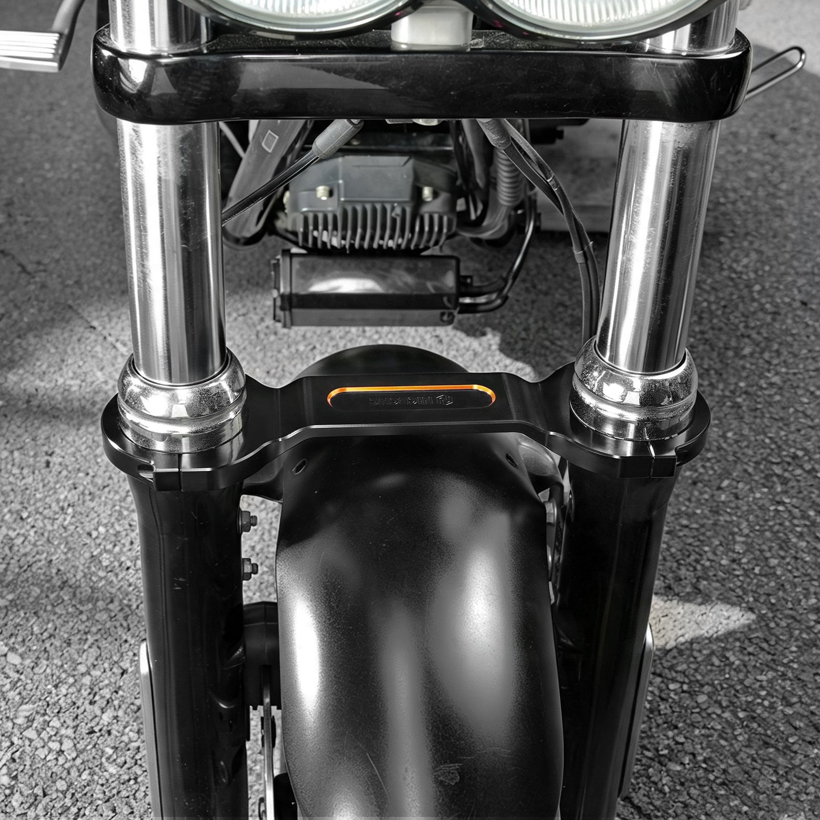 Gaffelstabilisator til Harley Dyna Street Bob Low Rider Fat Bob Super Glide
