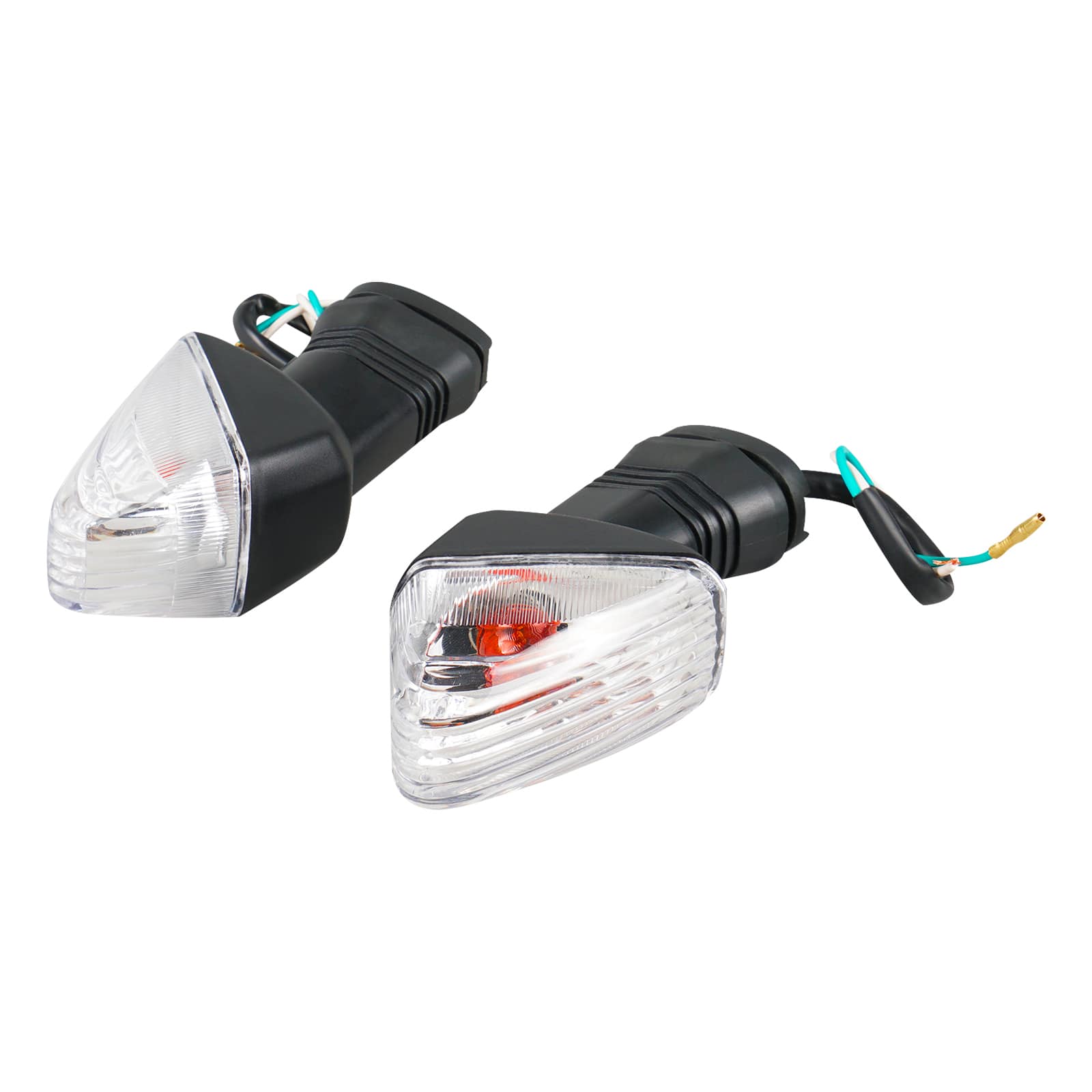 Paar Blinker Signallicht Licht Lampe Für KAWASAKI KLR 650 08-17 Z750S 2005-2006