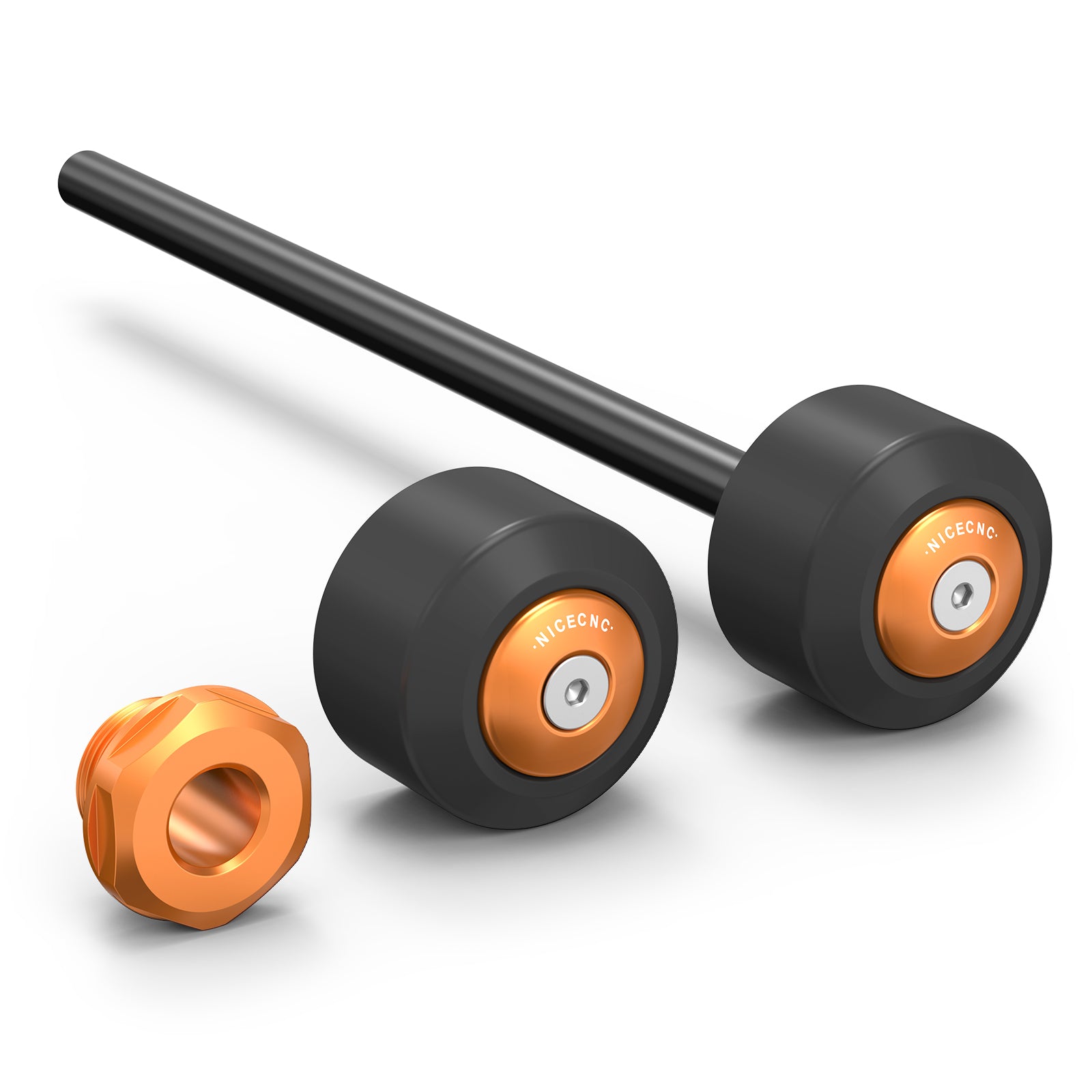 Vorderachs-Sturzpads-Kit für KTM 250 390 Duke 2024-2025 390 Adventure Enduro SMC R 2025