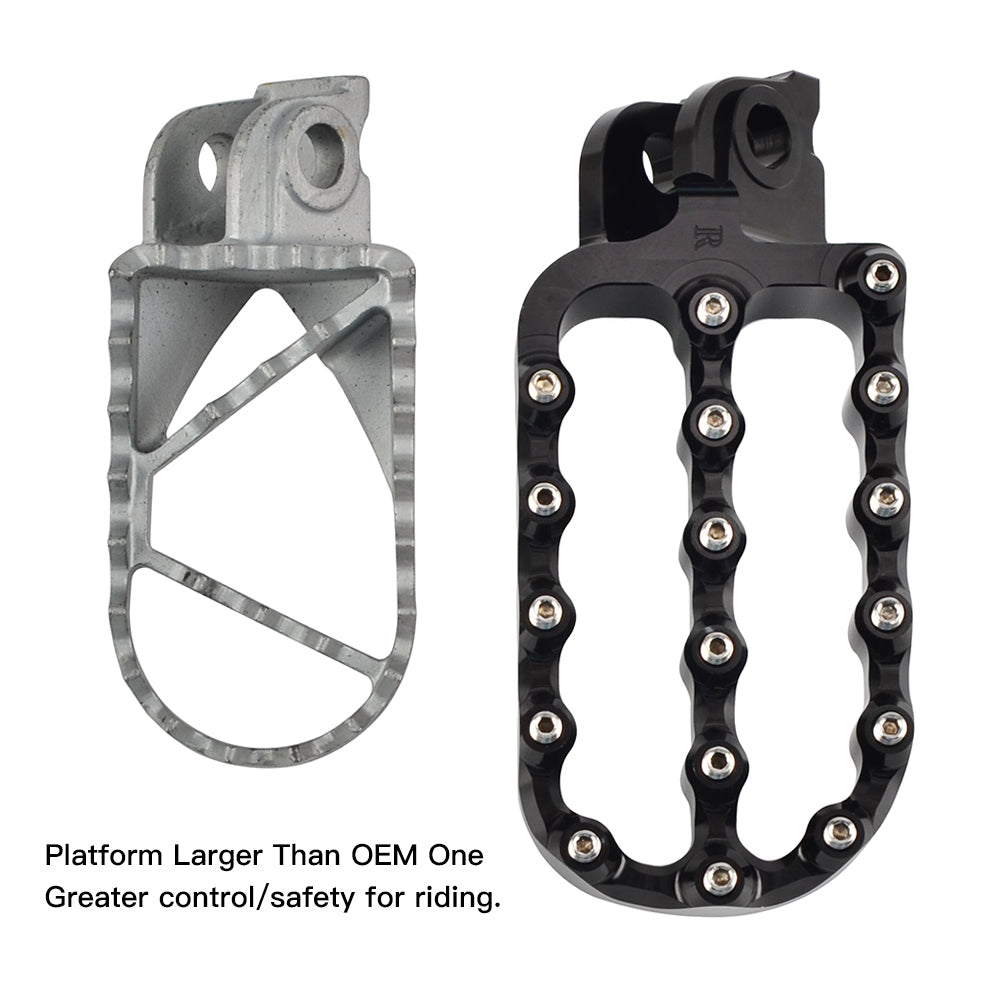 Fußrasten Fußstütze Pedale Vergrößern Für KTM Husqvarna GAS GAS SM/ES 700