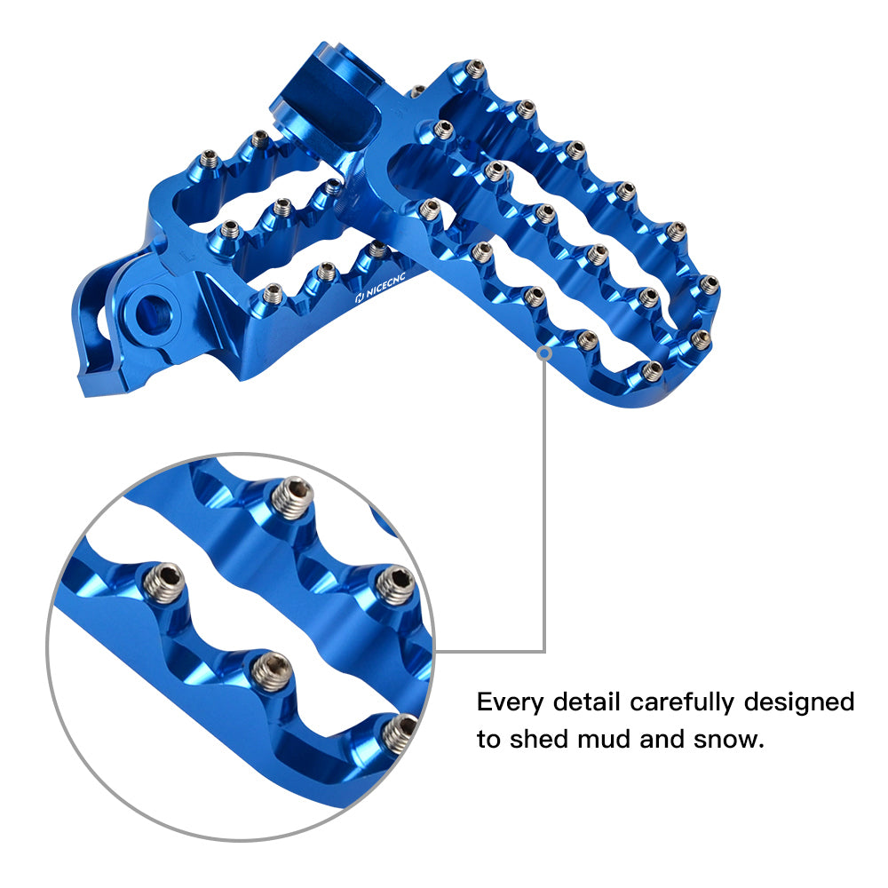 Fußrasten Fußstütze Pedale Vergrößern Für KTM Husqvarna GAS GAS SM/ES 700