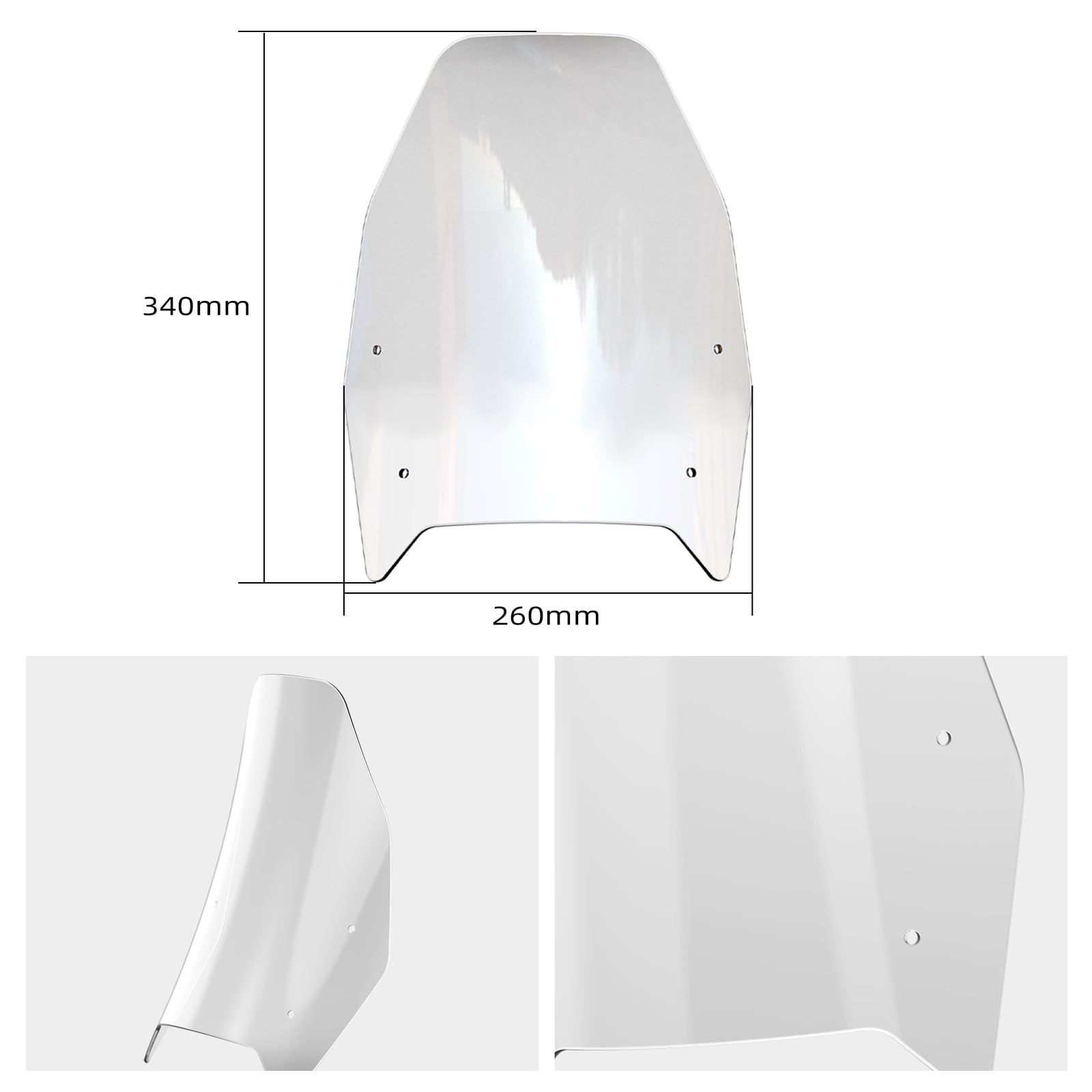 Windschutzscheibe Für Yamaha Tenere 700 / XTZ700 2019-2024