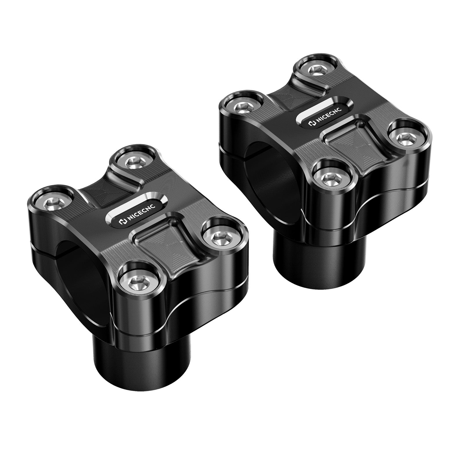2 "Lenker Steigleitungen Für Harley Dyna Low Rider Street Bob Super Glide 1,25" Bar