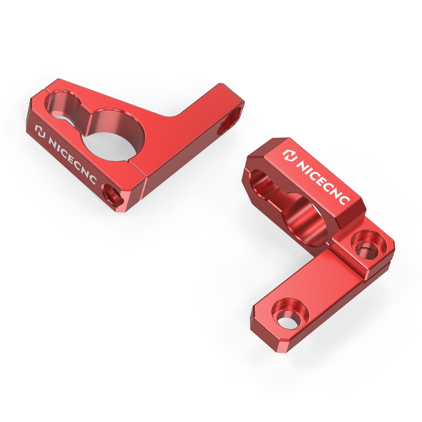 Paar Hinten Dual Bremsleitung Schellen Für Honda TRX450R TRX450ER