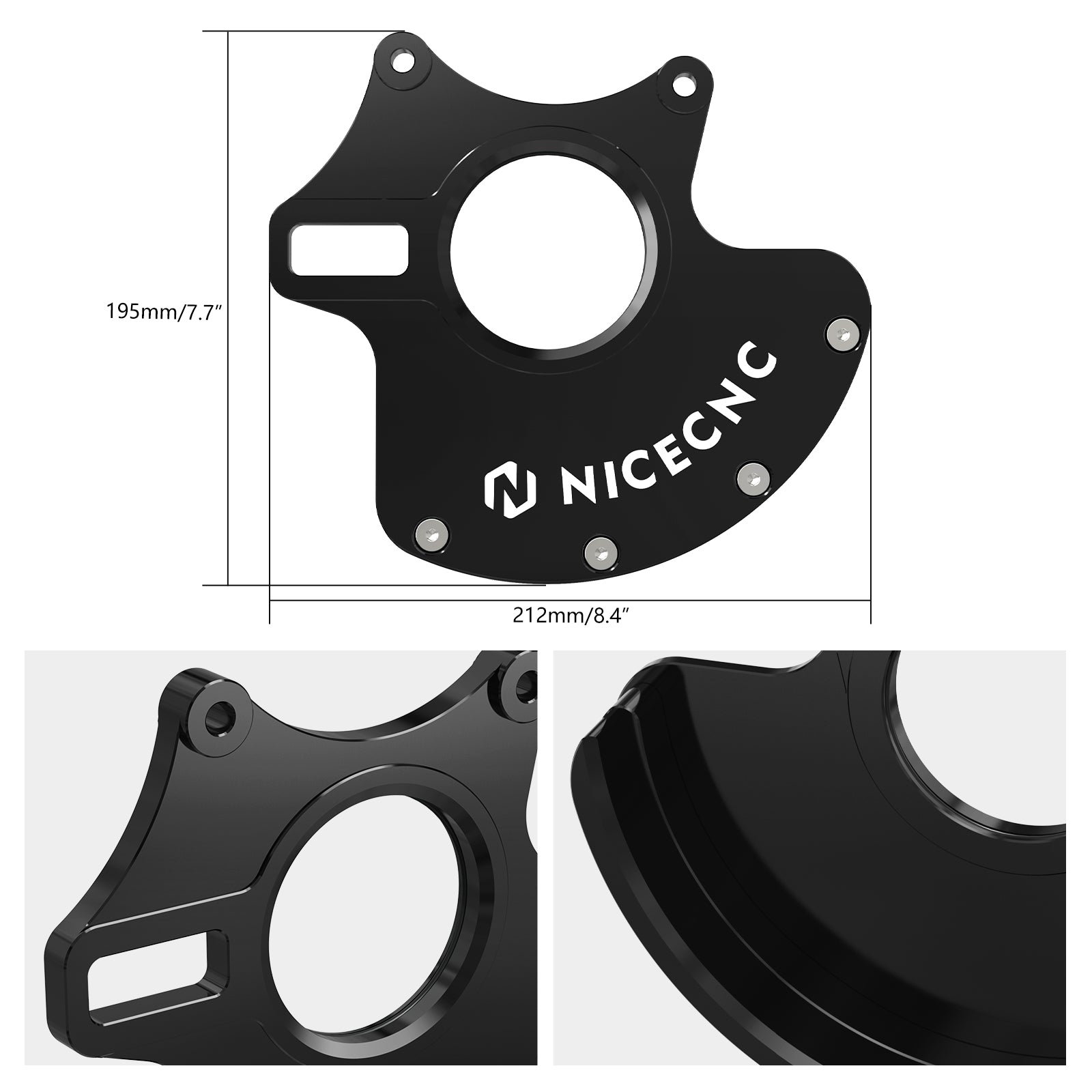 Hinten Bremssattel Halterung Rotor Schutz Für Honda TRX450R TRX450ER