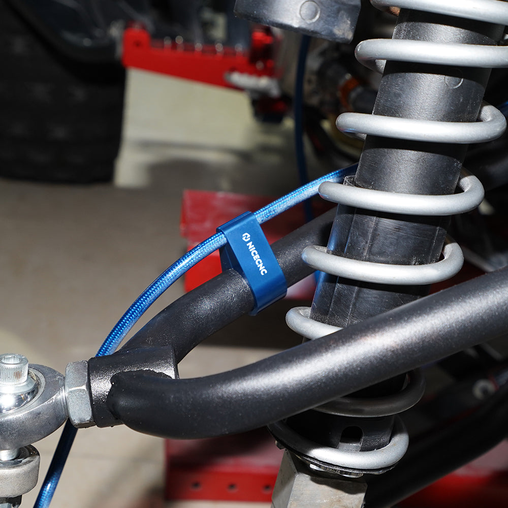 Einstellbare A-Arm Bremsleitung Schlauch Klemme Für Honda TRX450R