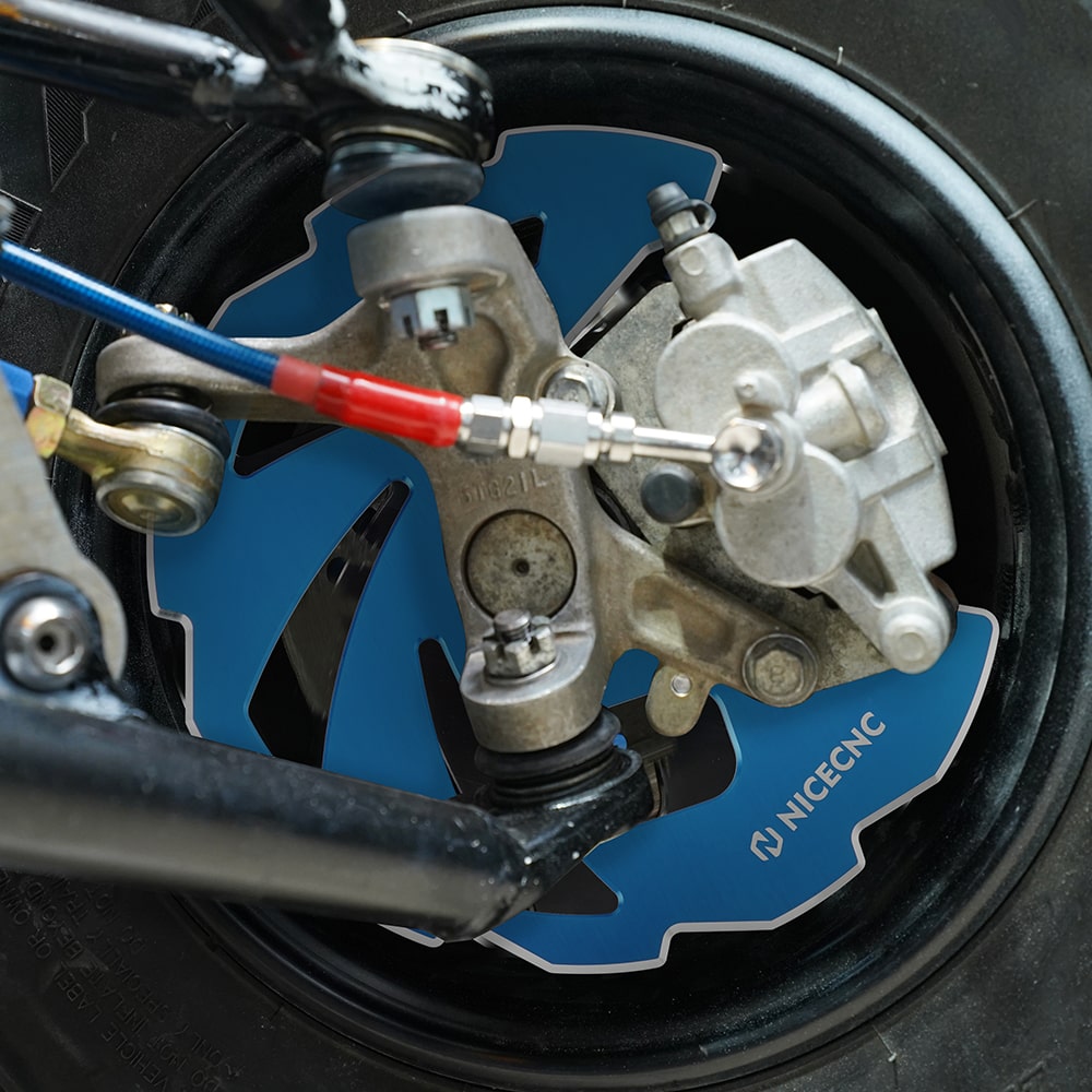 Paar Vorderer Bremsscheibenschutz Für Yamaha Raptor 700 YFZ450R