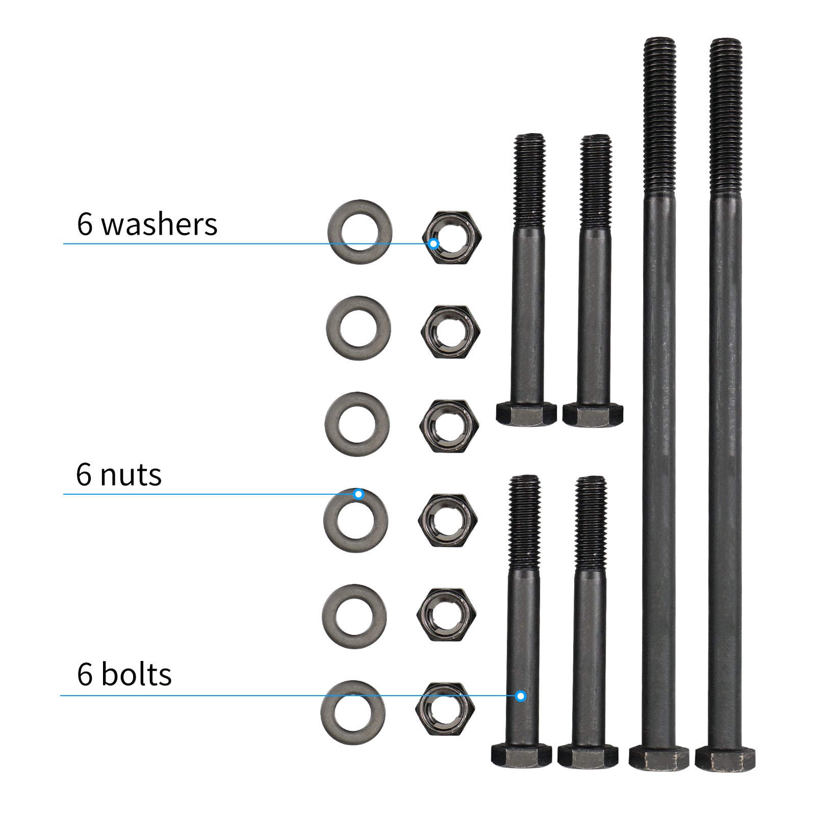 ATV Oberen Unteren A-Arm Schrauben Muttern Pivot Welle Kit Für Yamaha Blaster 200