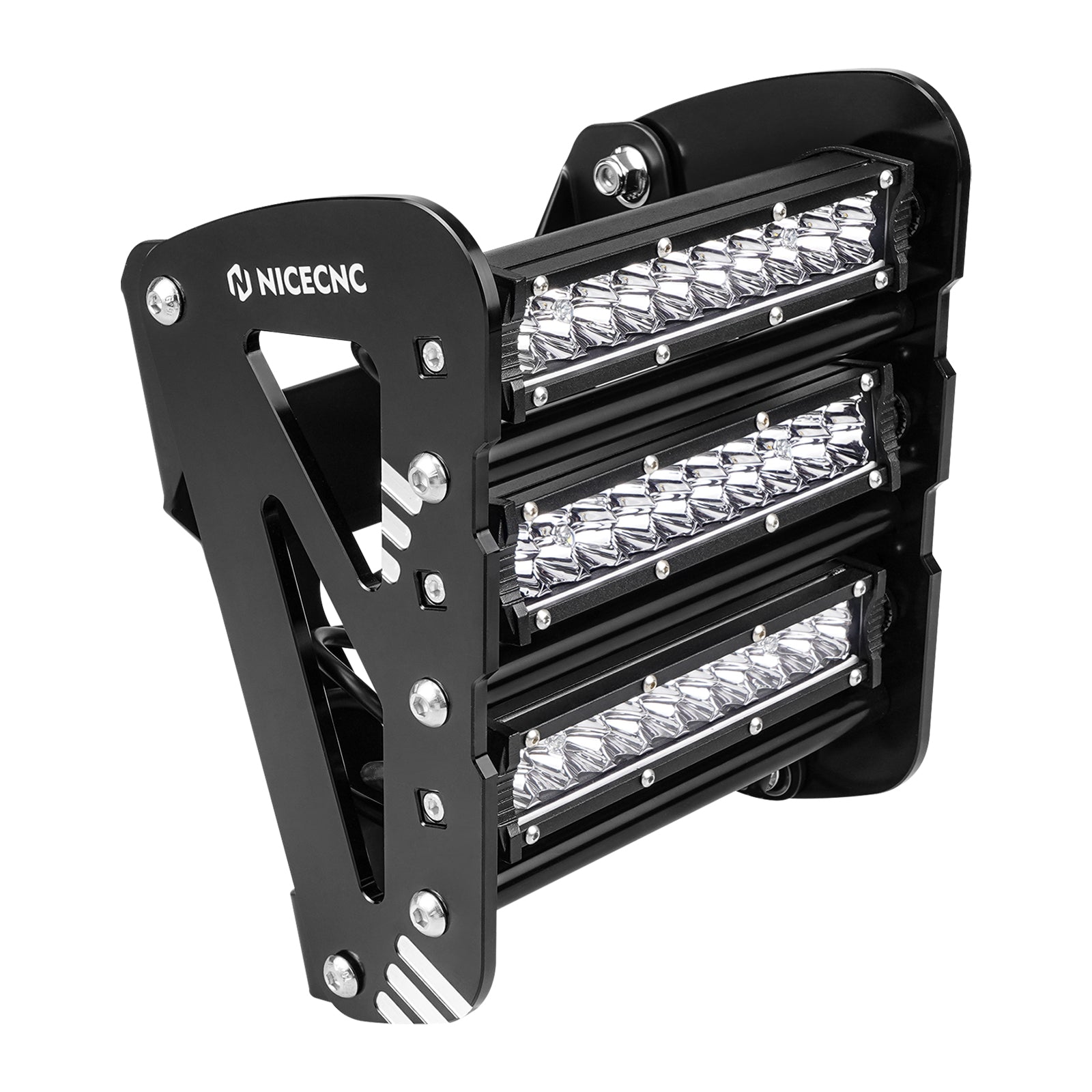 ATV Frontstoßstange mit 60W LED Scheinwerfer Lichtleiste für Yamaha Raptor 700 2013-2024