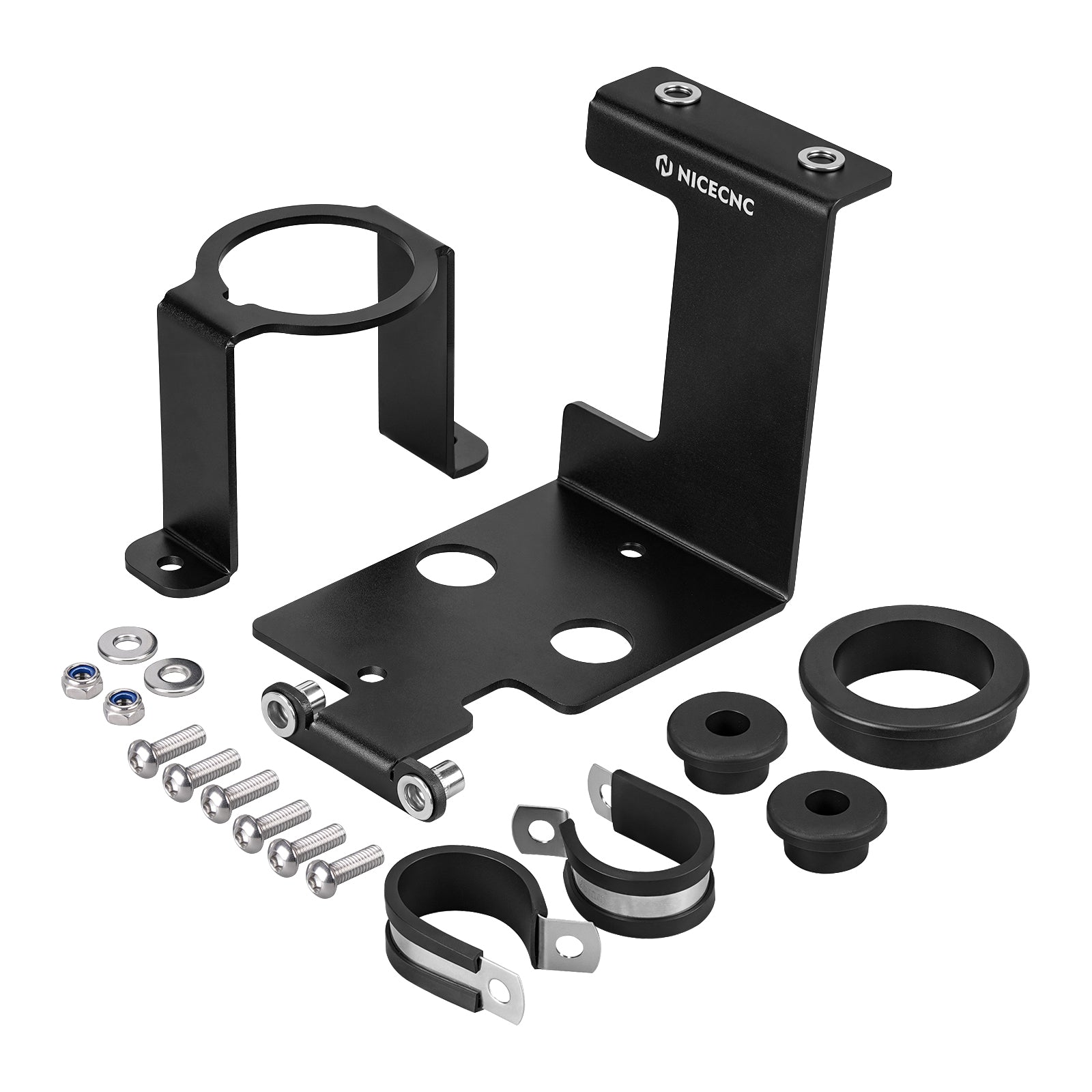 ATV Vorderer Halter zur Verlagerung des Kühlmittelbehälters für Yamaha Banshee 350 1987–2006