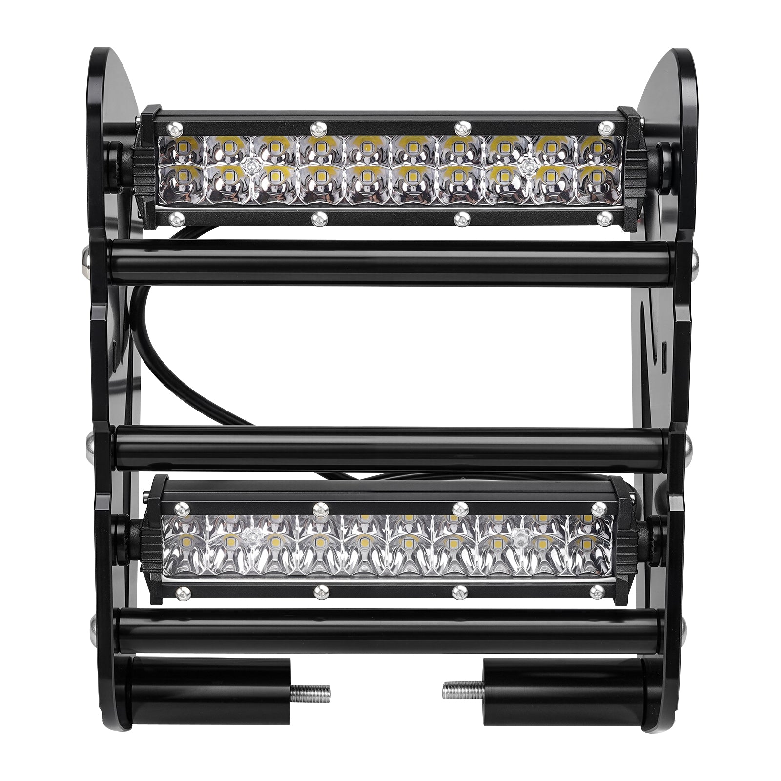 ATV Frontstoßstange Dual Light Bar LED Scheinwerfer Kit für Yamaha YFZ450R