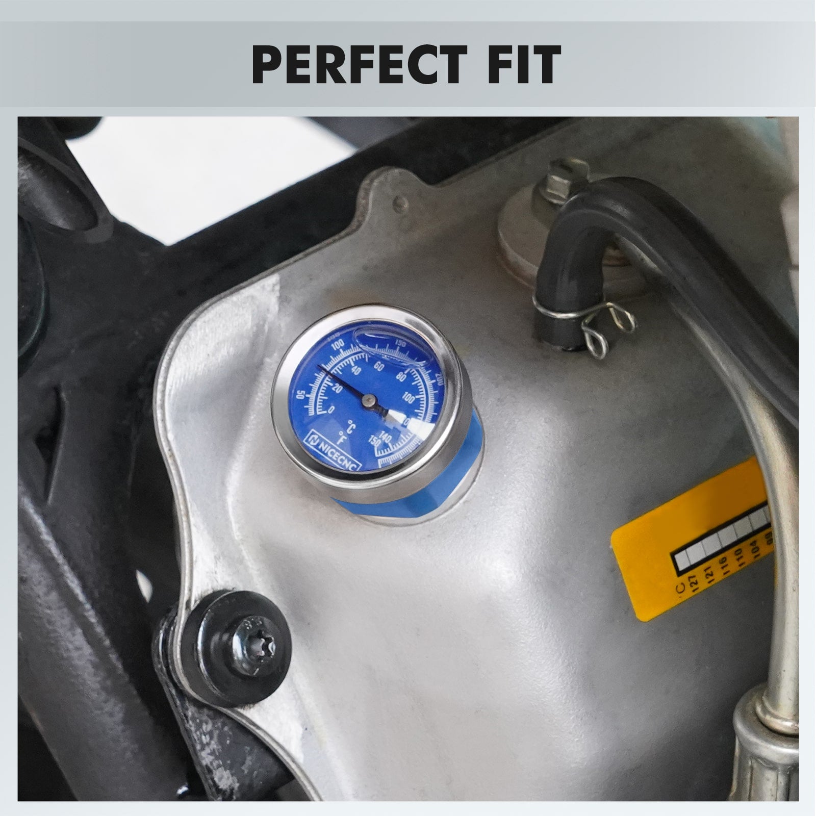 ATV Ölmessstab mit/Temperatur Gauge Für Yamaha Raptor 700 YFZ450