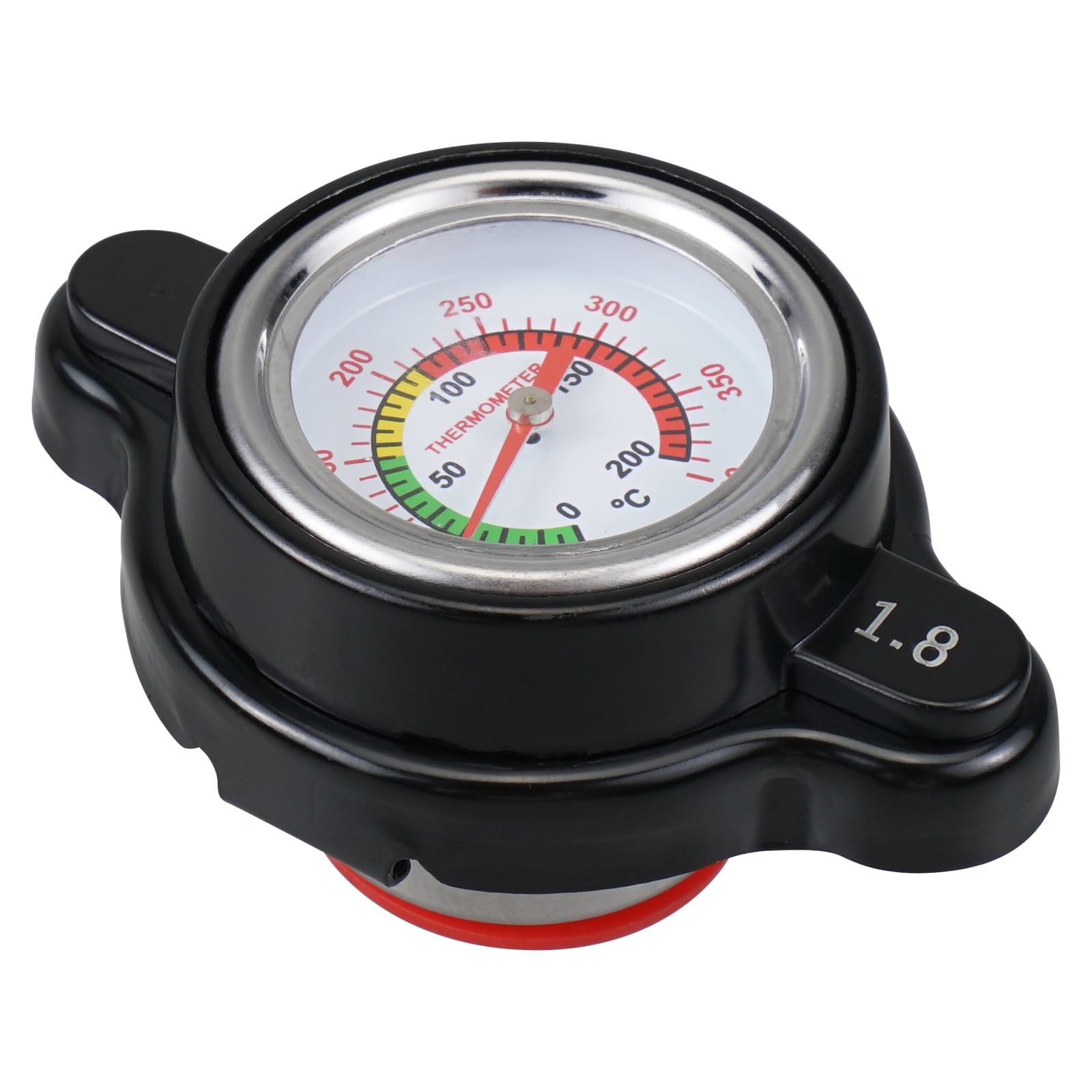 ATV Kühlerdeckel mit Thermometer für Yamaha Raptor Kodiak Grizzly 700 YFZ450R